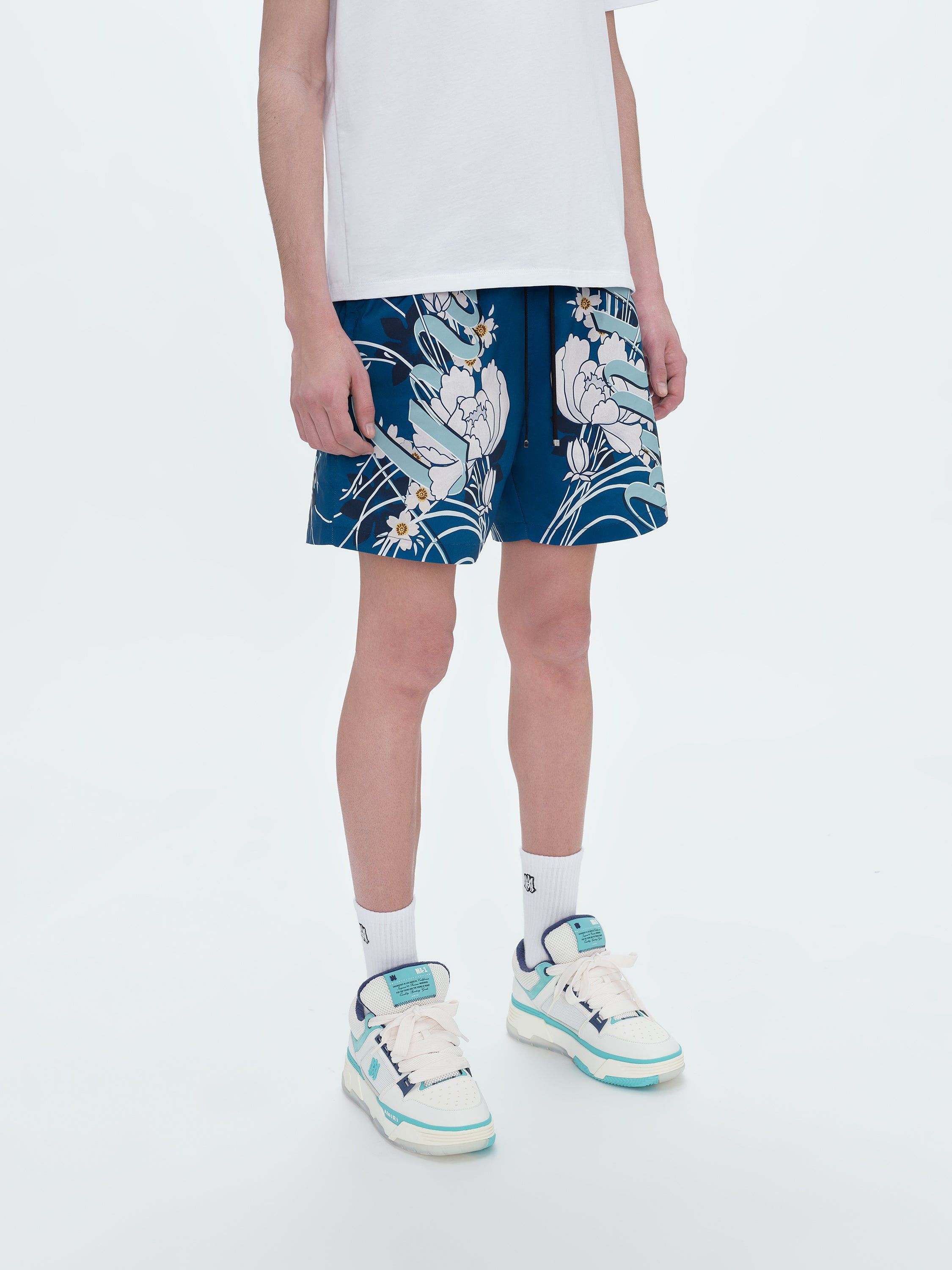 FLORAL AMIRI SWIM TRUNK - BLUE sold by AMIRI product image thumbnail 4