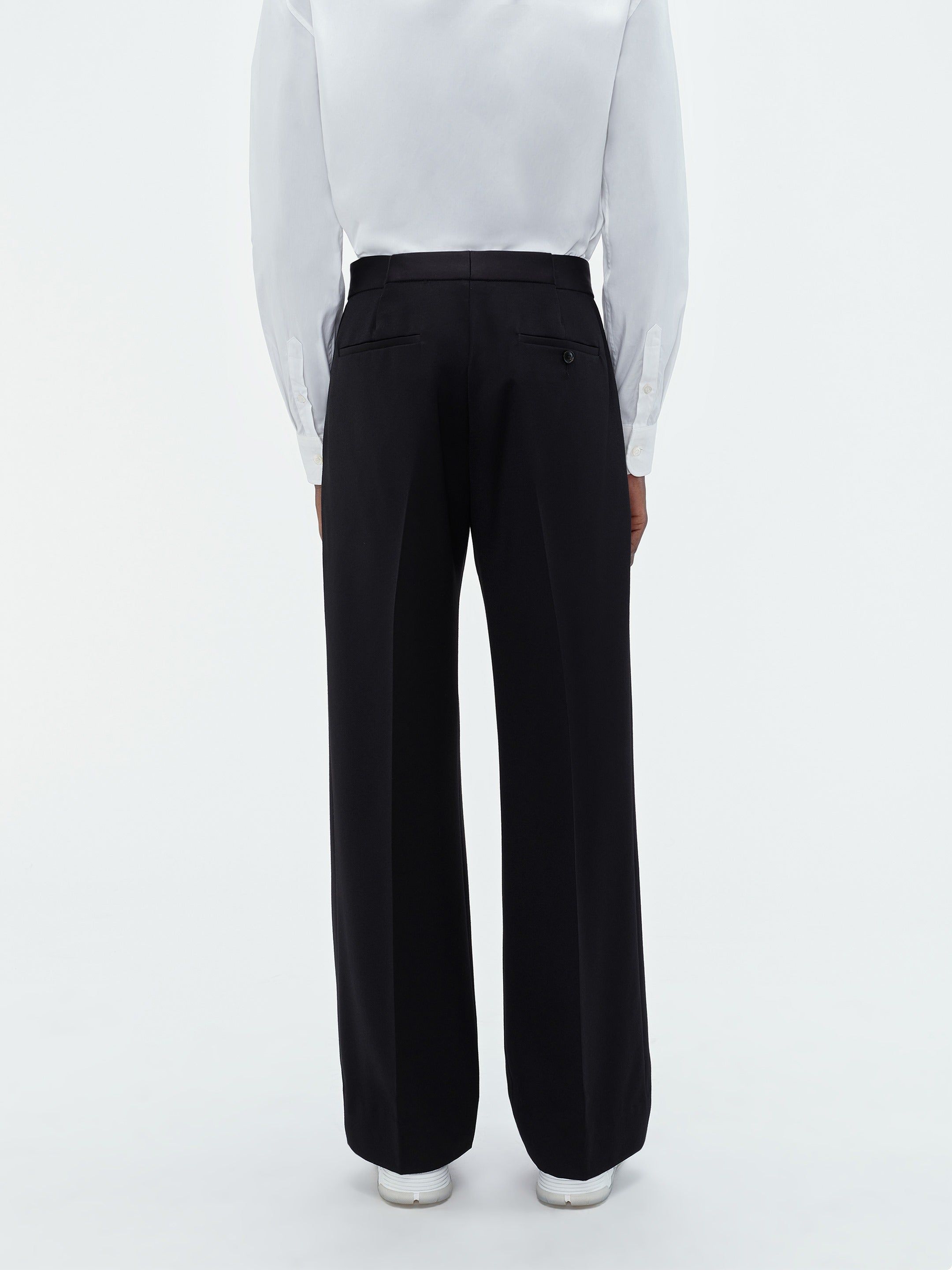 DOUBLE PLEAT TUXEDO PANT-BLACK sold by AMIRI product image thumbnail 5