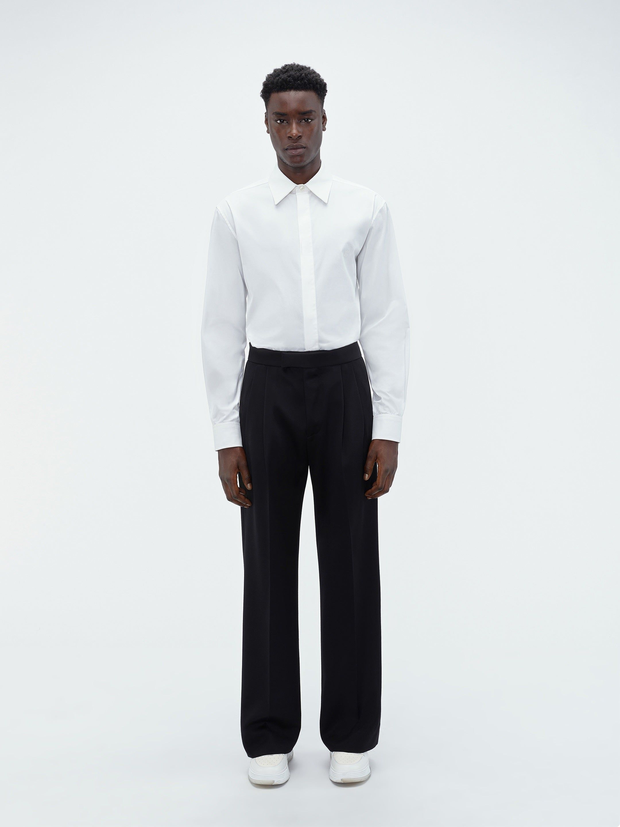 DOUBLE PLEAT TUXEDO PANT-BLACK sold by AMIRI product image thumbnail 2