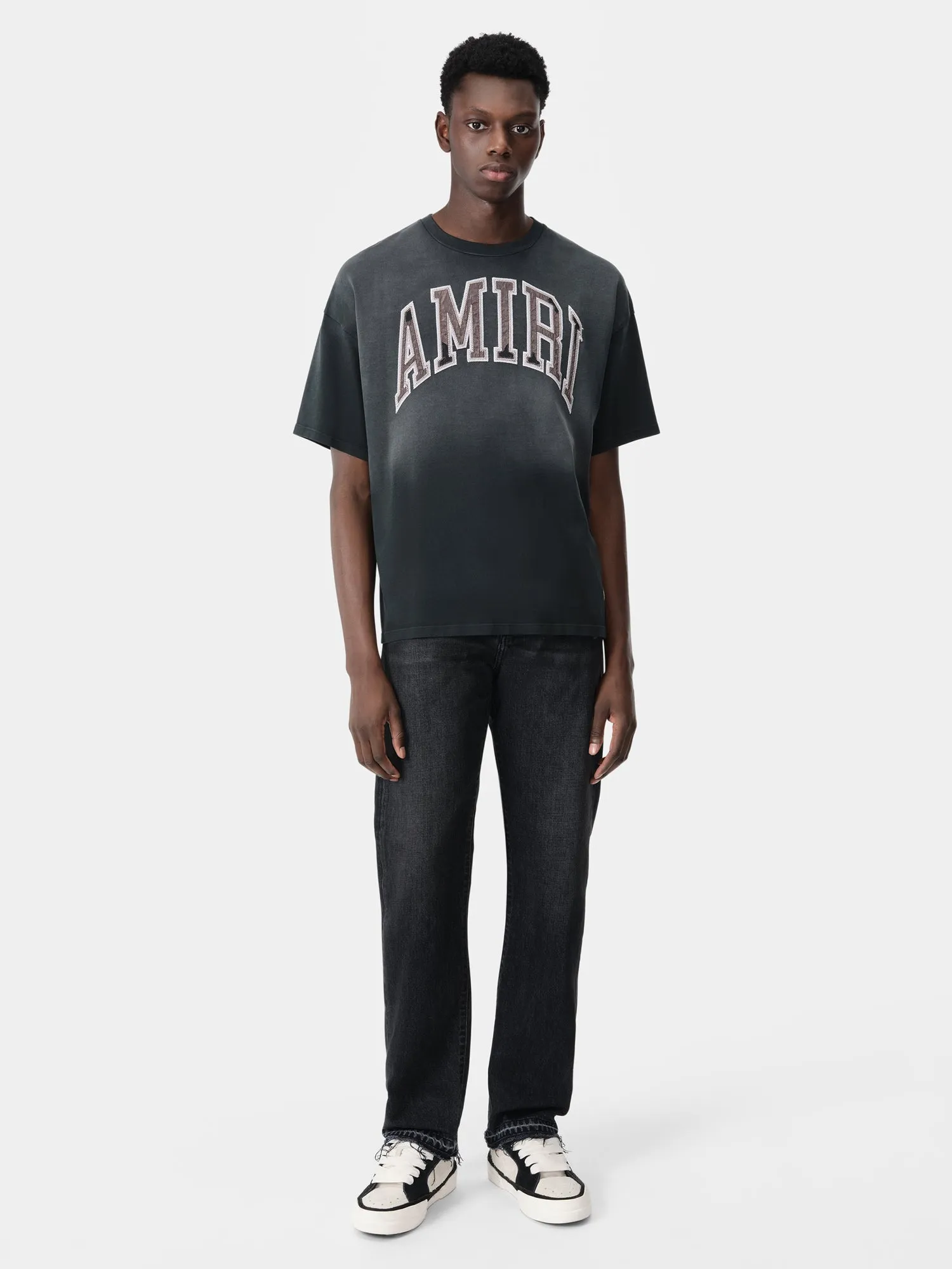 AMIRI VINTAGE OVERSIZED TEE - Black sold by AMIRI