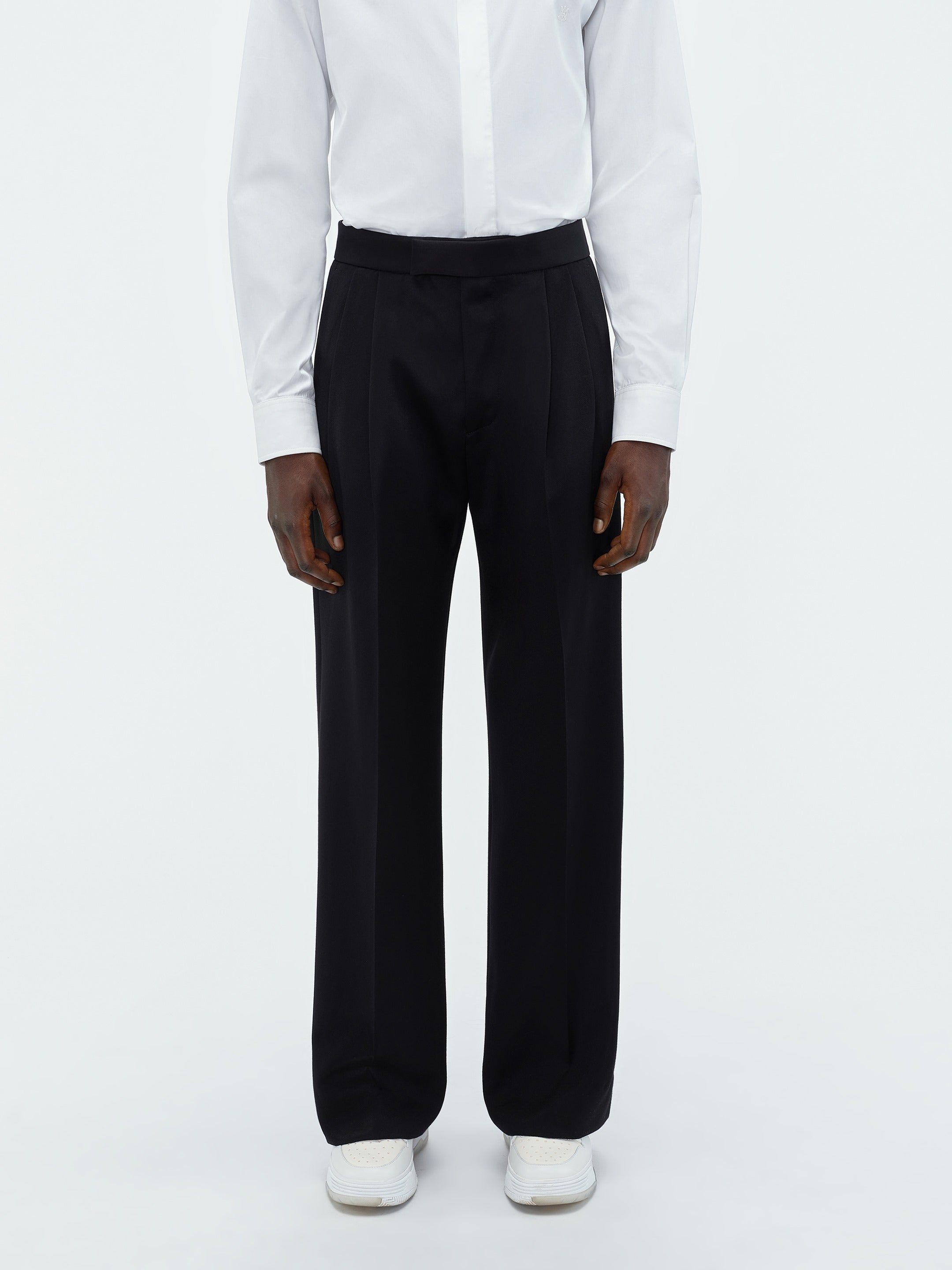 DOUBLE PLEAT TUXEDO PANT-BLACK sold by AMIRI product image thumbnail 3