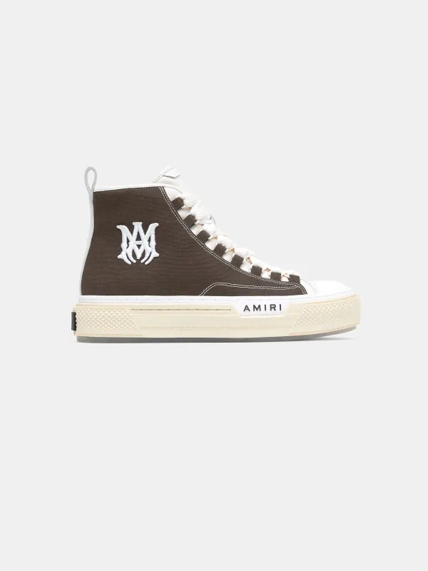MA COURT HI - Dark Brown made by AMIRI