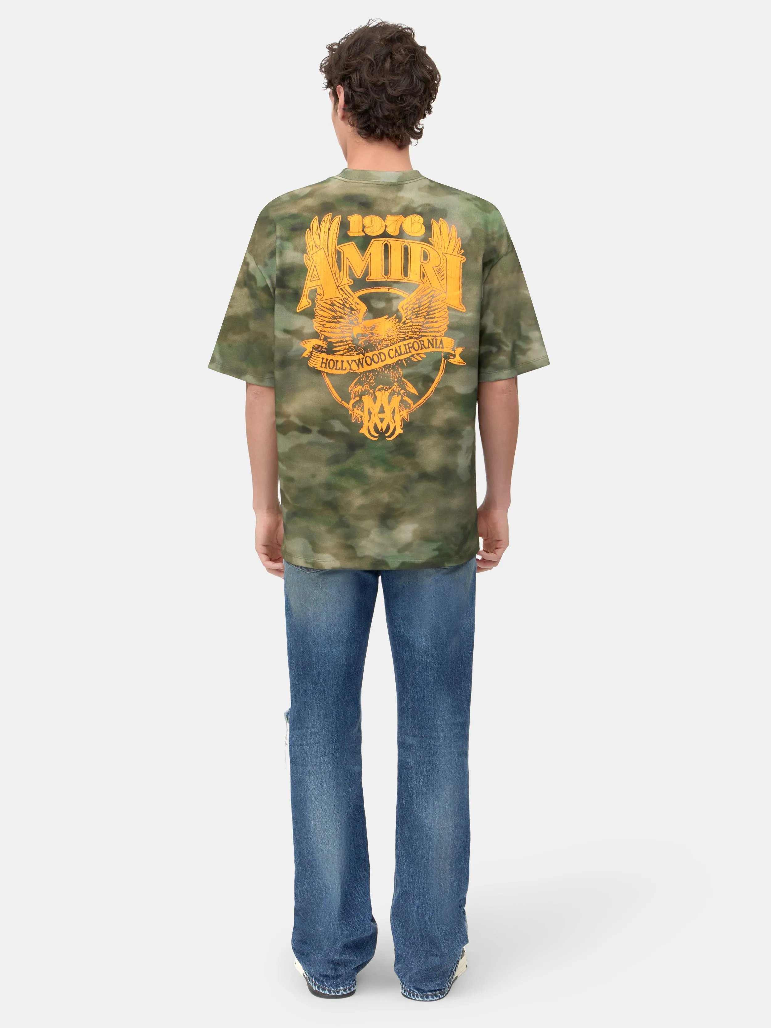 AMIRI EAGLE OVERSIZED TEE - Camo sold by AMIRI product image thumbnail 4