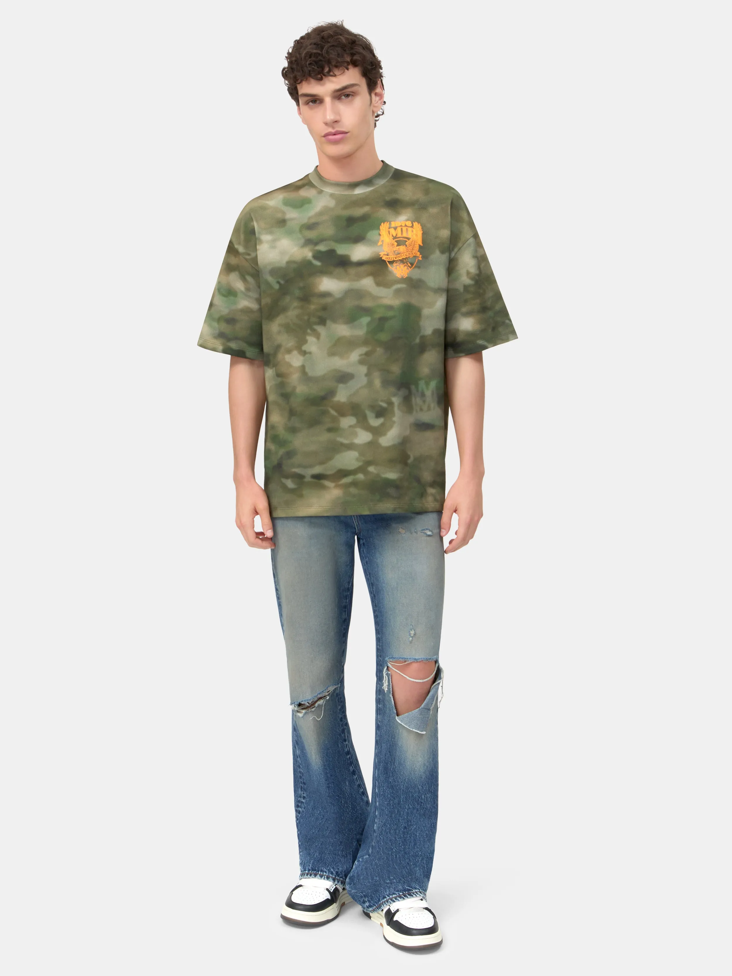 AMIRI EAGLE OVERSIZED TEE - Camo sold by AMIRI product image thumbnail 2