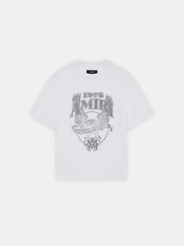 AMIRI EAGLE TEE - White sold by AMIRI