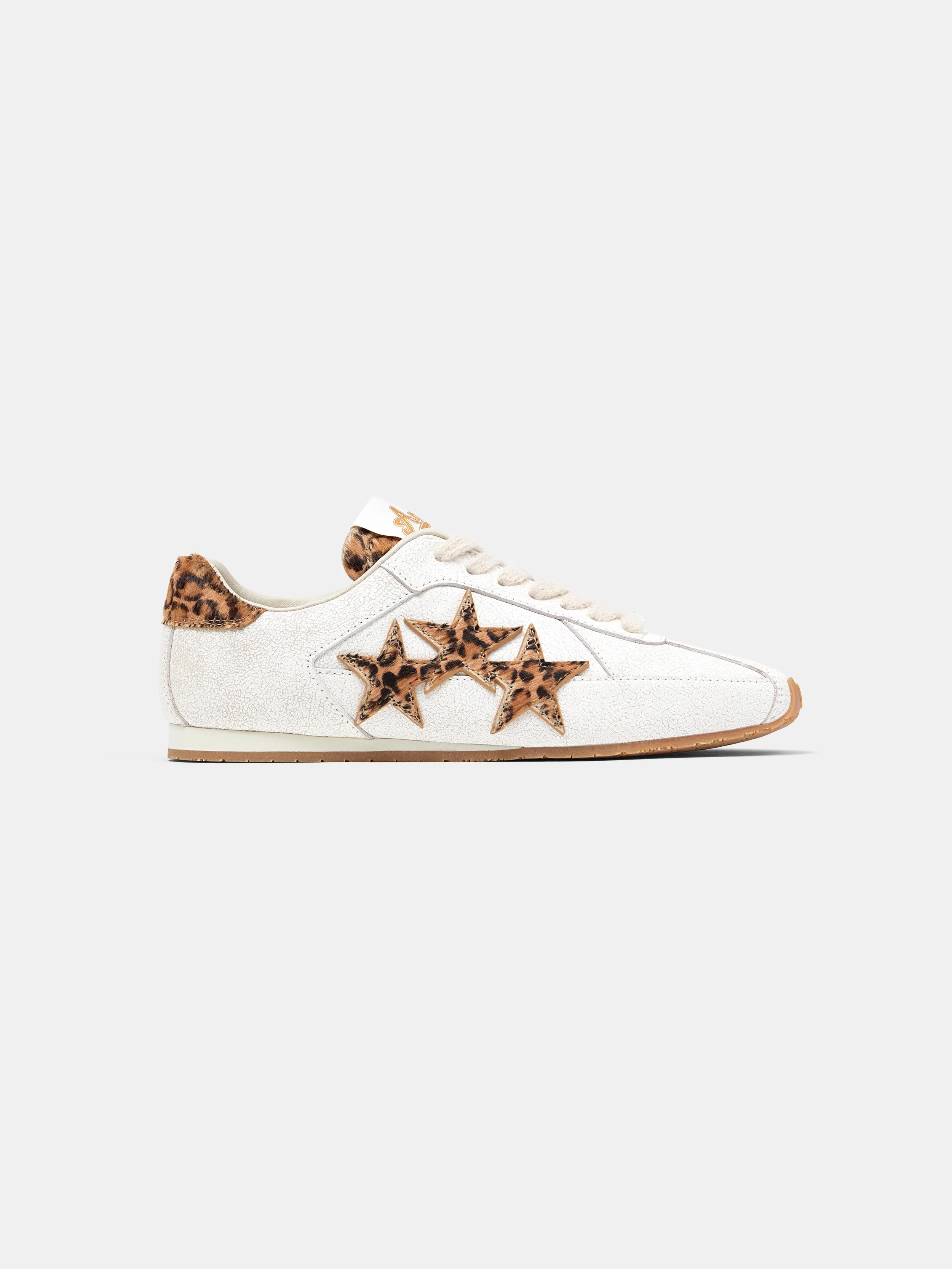 WOMEN - WOMEN'S LEOPARD PACIFIC FLAT - Alabaster sold by AMIRI