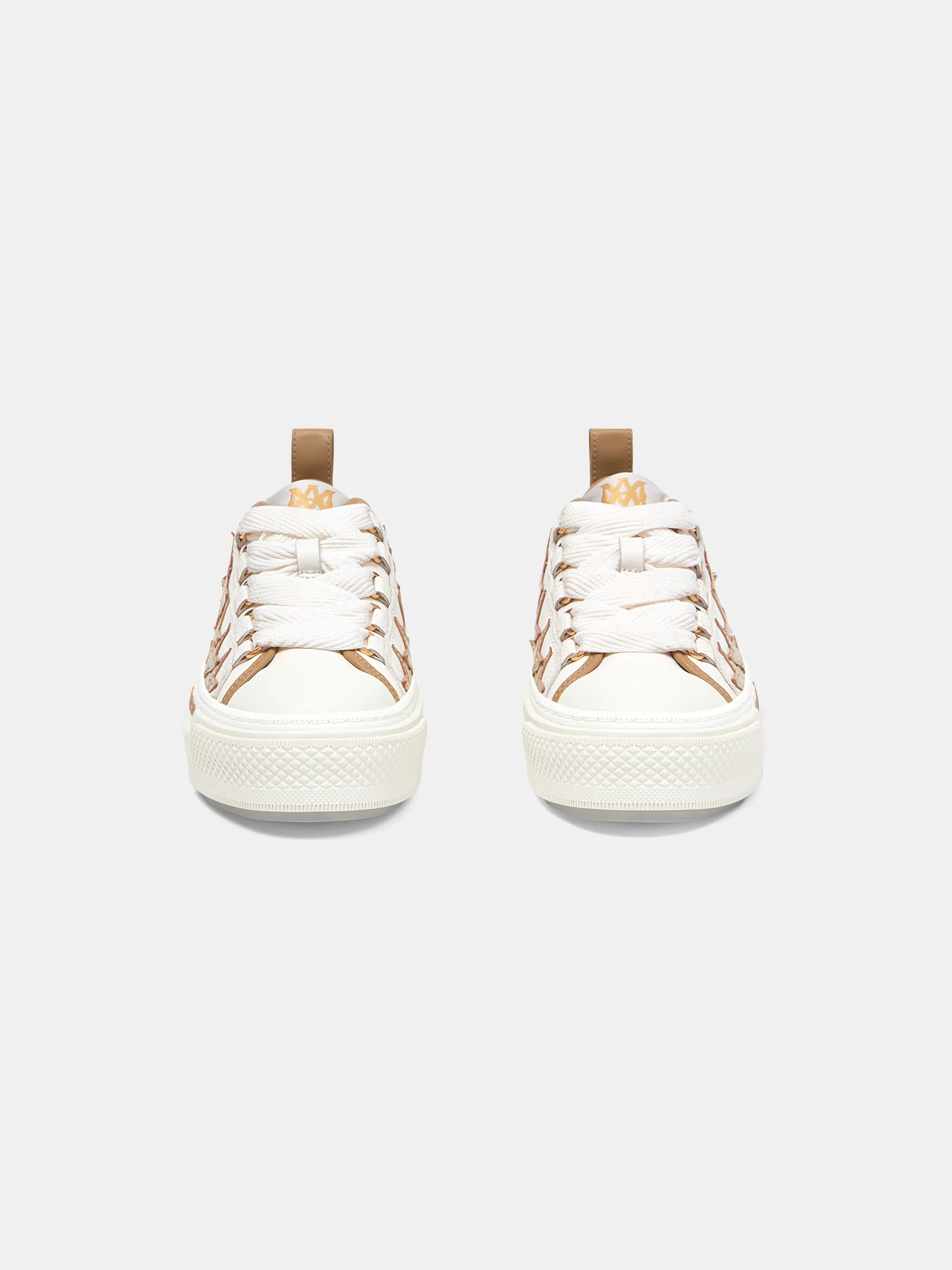 WOMEN - WOMEN'S METALLIC STARS COURT LOW - Dark Brown sold by AMIRI product image thumbnail 3