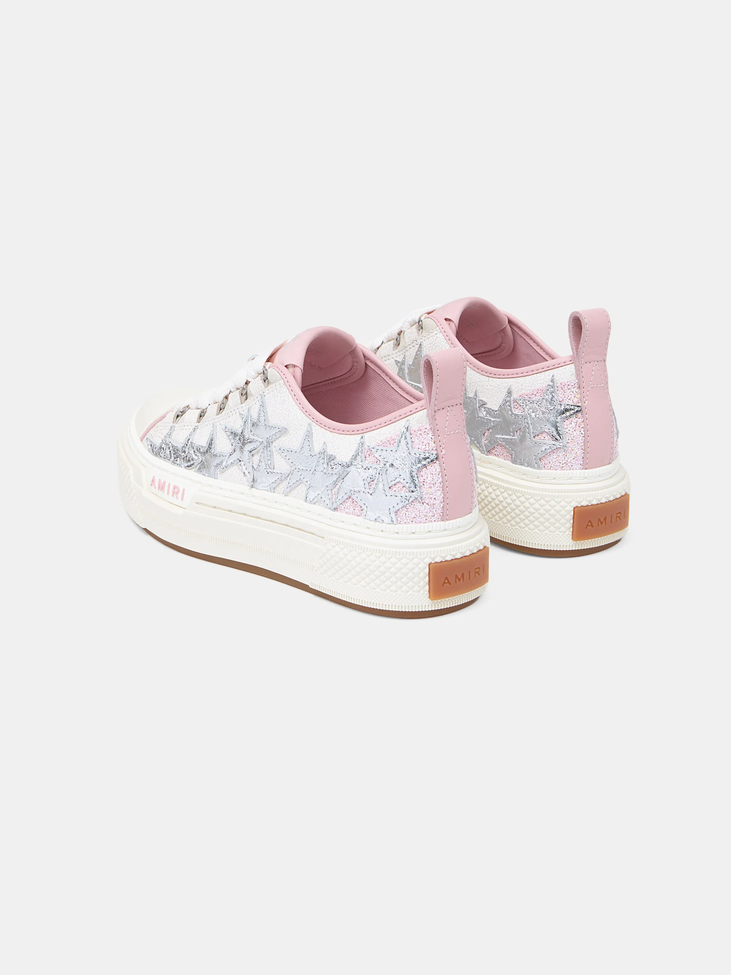 WOMEN - WOMEN'S METALLIC STARS COURT LOW - Pink sold by AMIRI product image thumbnail 4