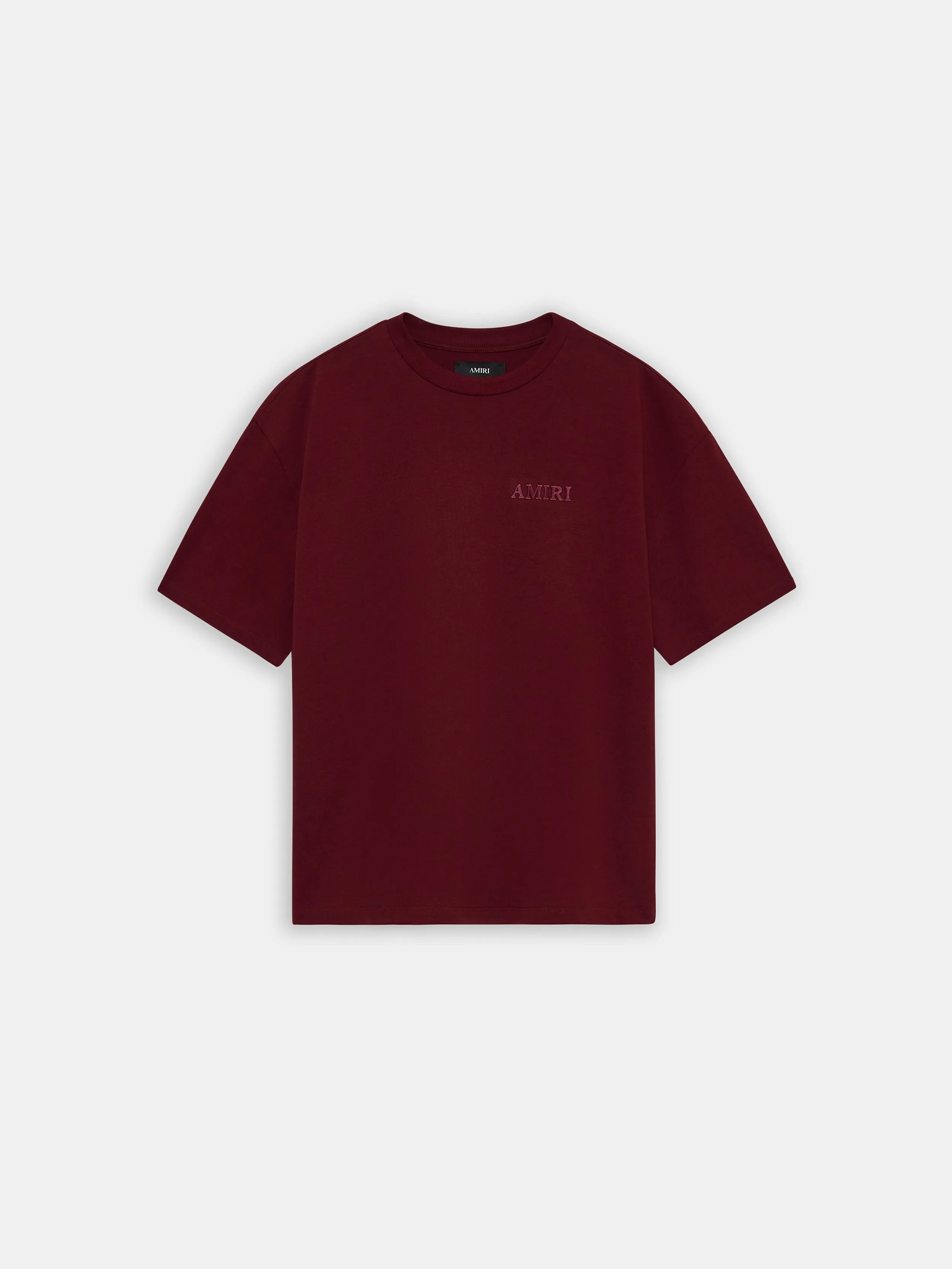 AMIRI OVERSIZED TEE - Aged Port sold by AMIRI