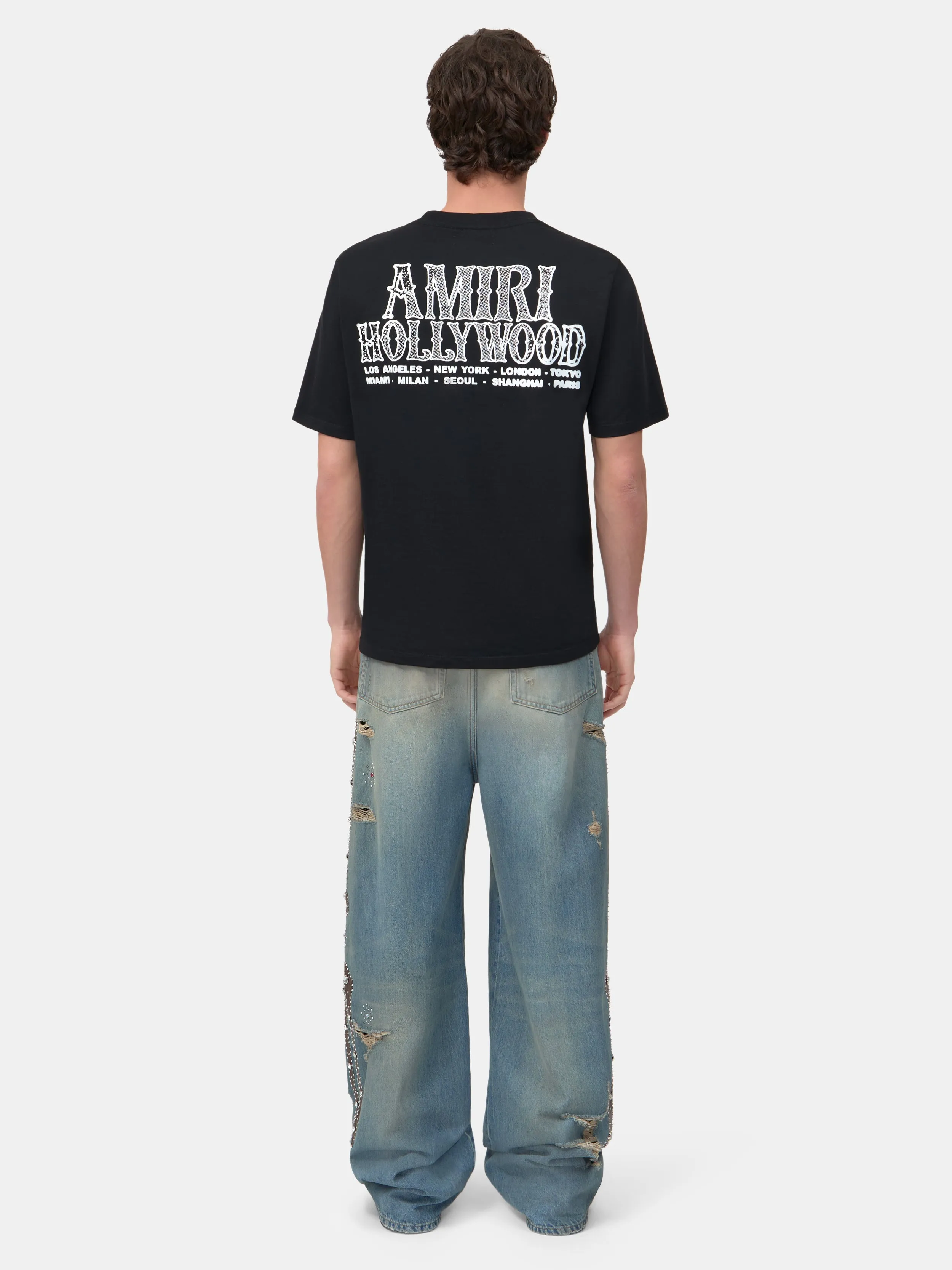 AMIRI HOLLYWOOD CITY TEE - Black sold by AMIRI product image thumbnail 4