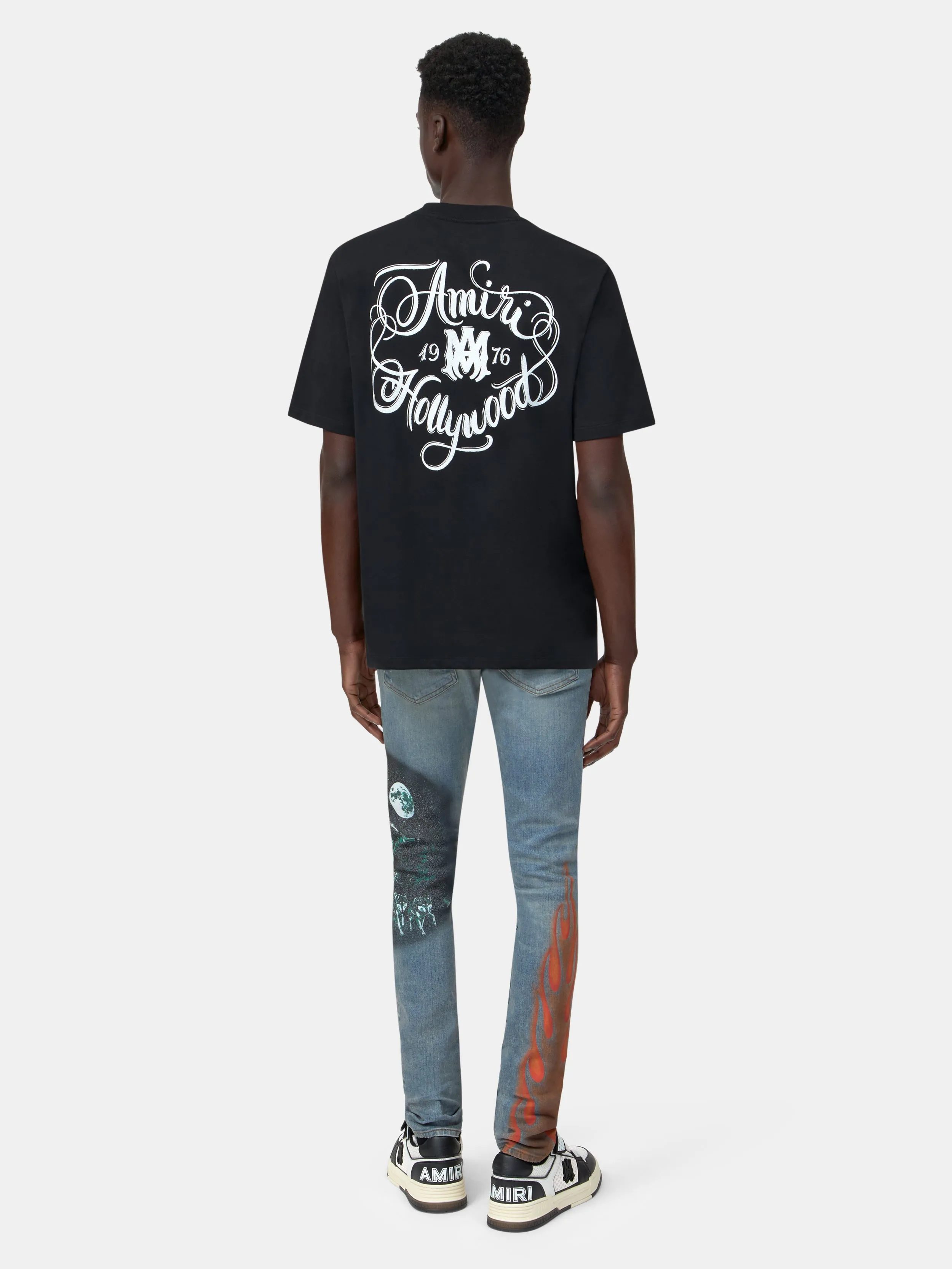 AMIRI HOLLYWOOD TEE - Black sold by AMIRI product image thumbnail 4