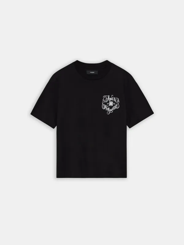 AMIRI HOLLYWOOD TEE - Black sold by AMIRI