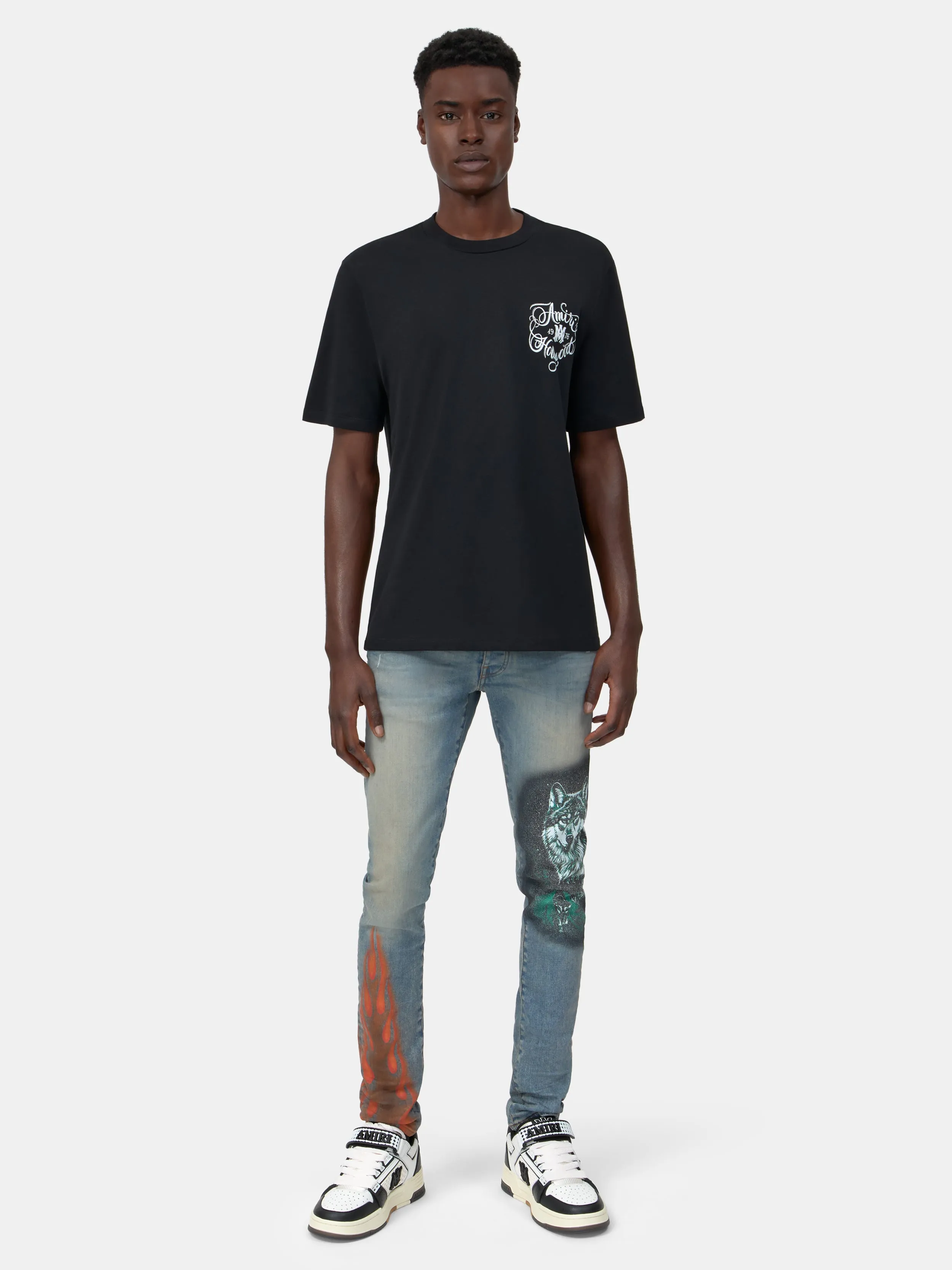 AMIRI HOLLYWOOD TEE - Black sold by AMIRI product image thumbnail 2