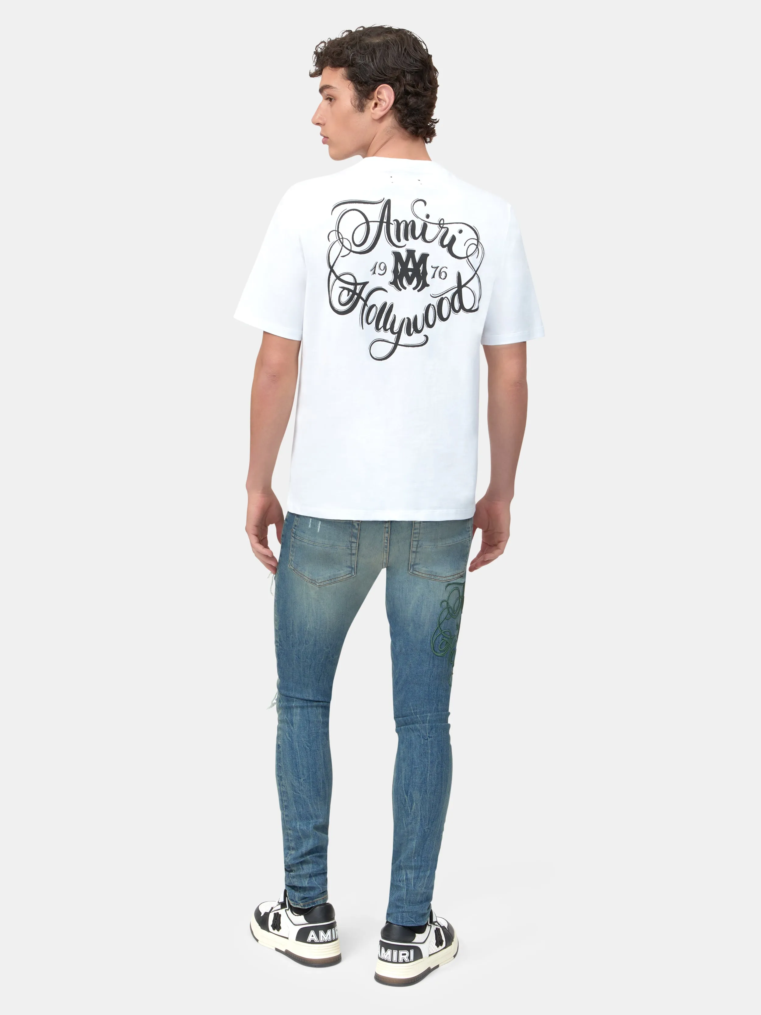 AMIRI HOLLYWOOD TEE - White sold by AMIRI product image thumbnail 4
