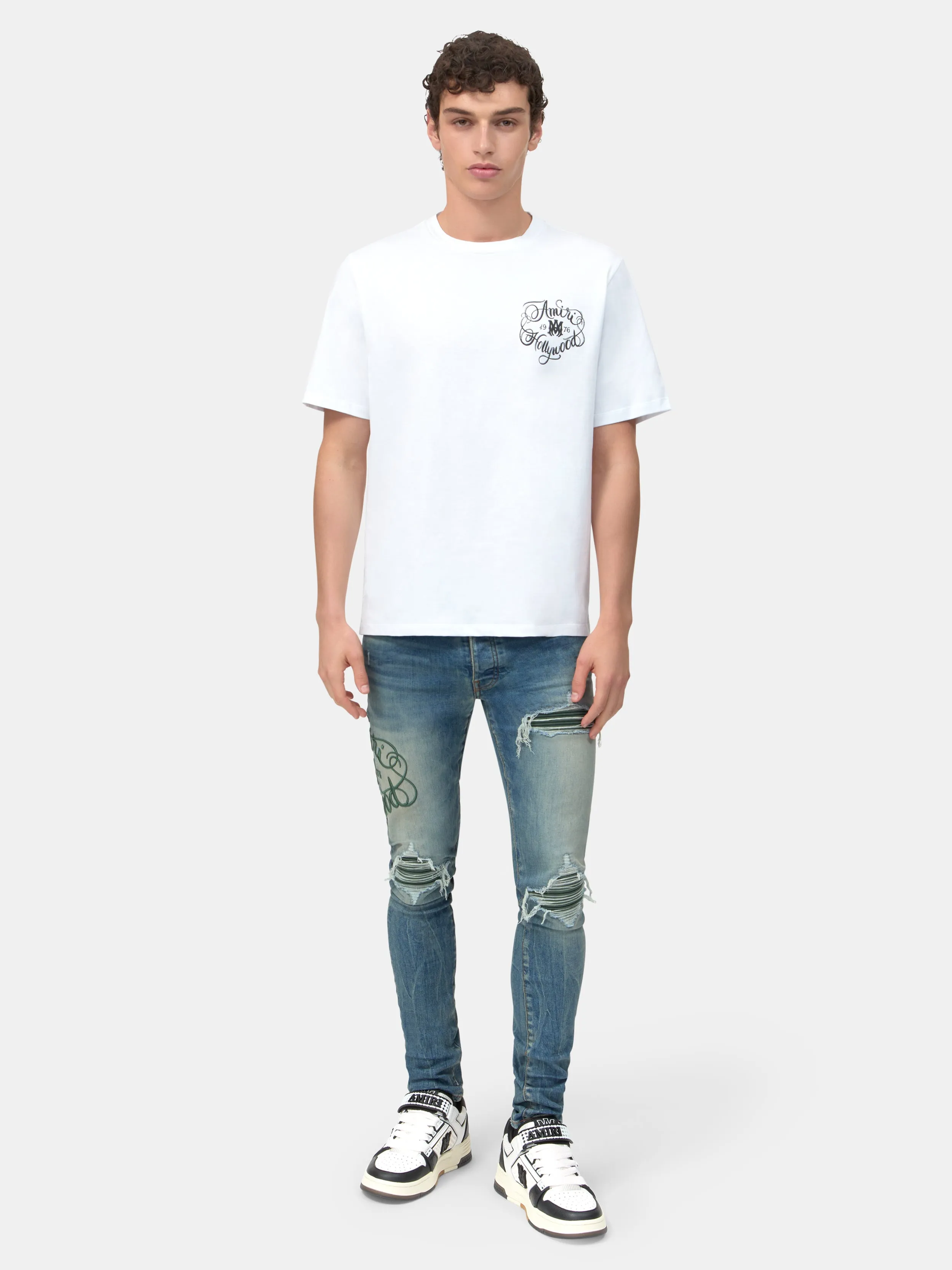 AMIRI HOLLYWOOD TEE - White sold by AMIRI product image thumbnail 2