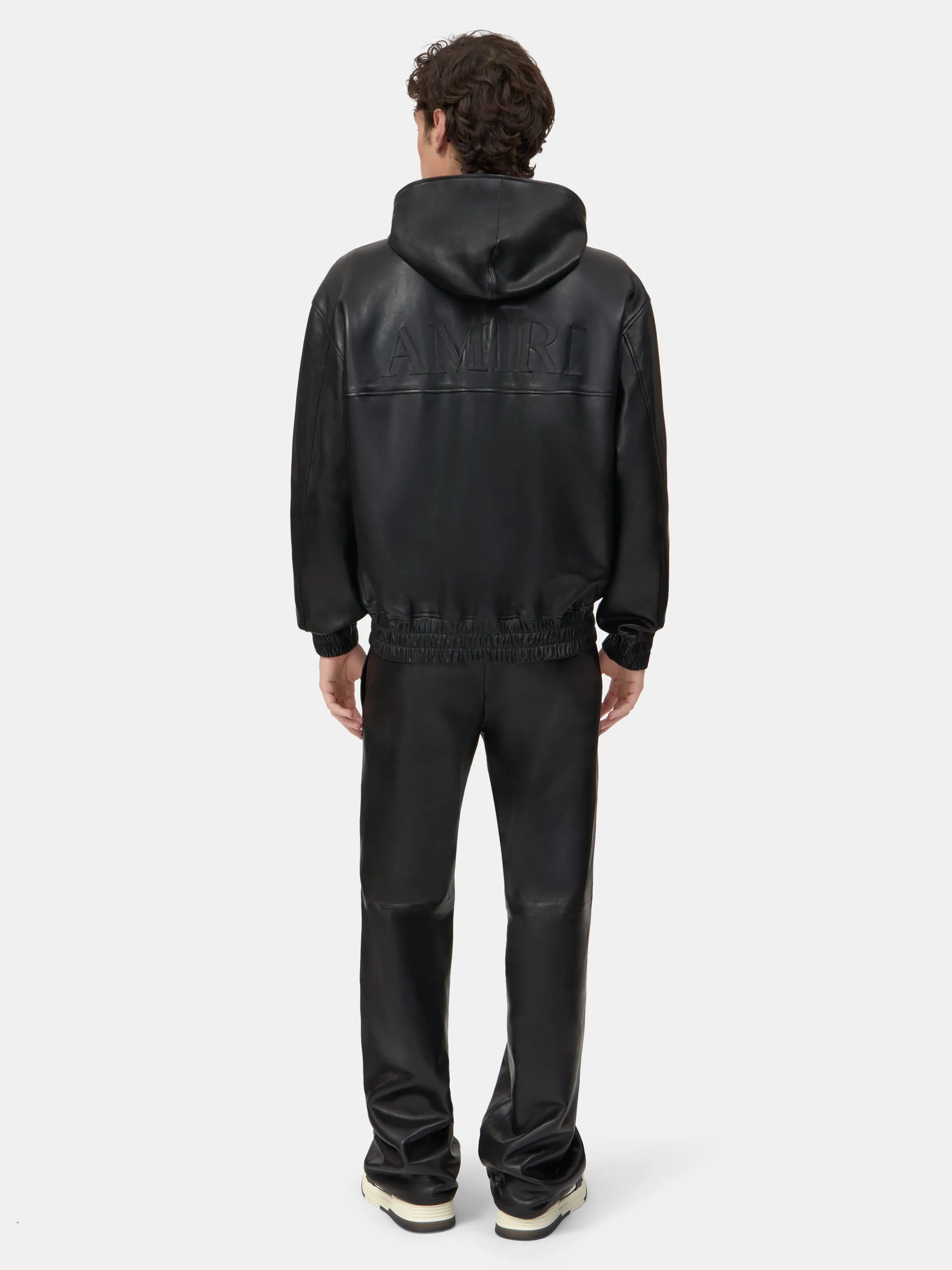 LEATHER TRACK PANT - Black sold by AMIRI product image thumbnail 4