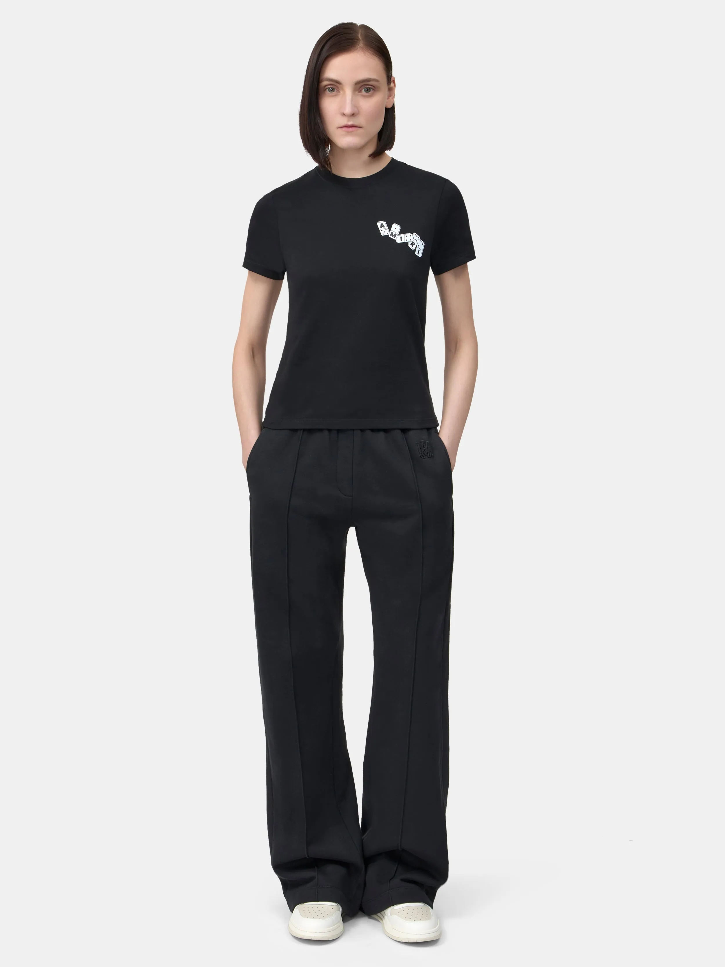 WOMEN - WOMEN'S AMIRI DOMINO TEE - Black sold by AMIRI product image thumbnail 2
