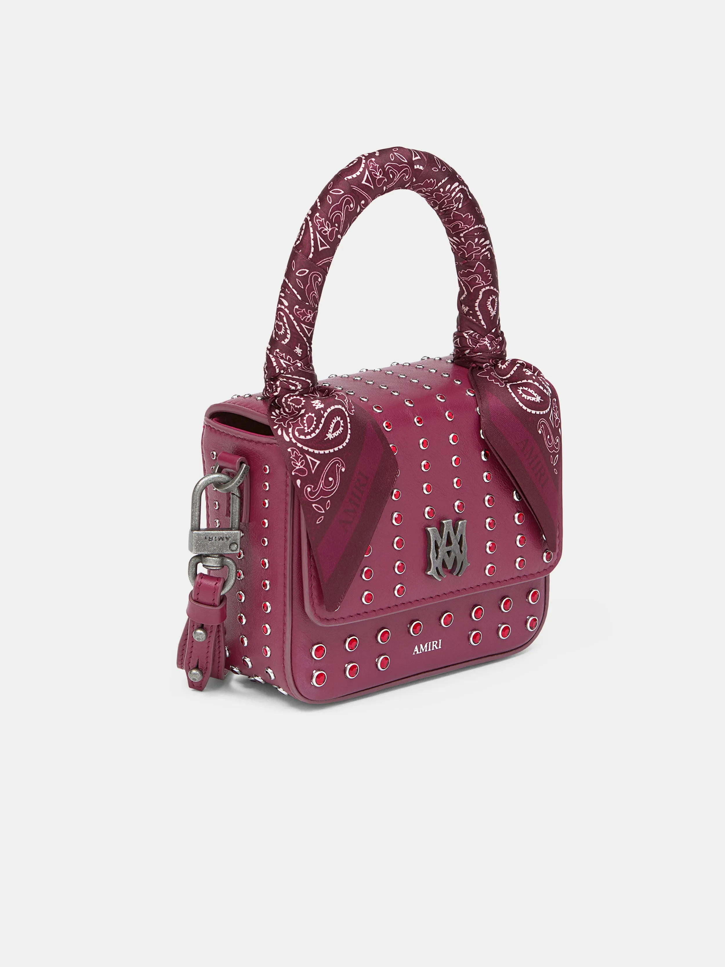 WOMEN - WOMEN'S MICRO MA STUD BAG - Aged Port sold by AMIRI product image thumbnail 3