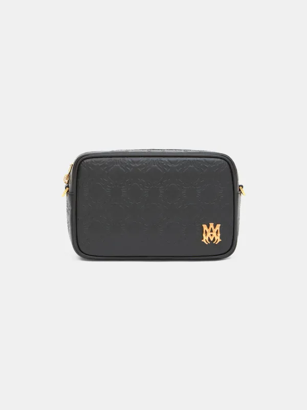 MA QUAD LEATHER CAMERA CASE - Black sold by AMIRI