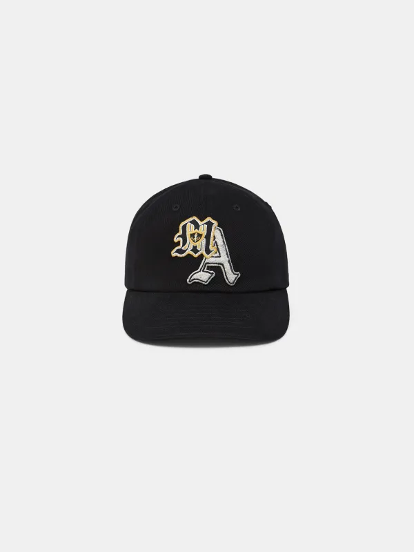 VARSITY PATCH CAP - Black made by AMIRI