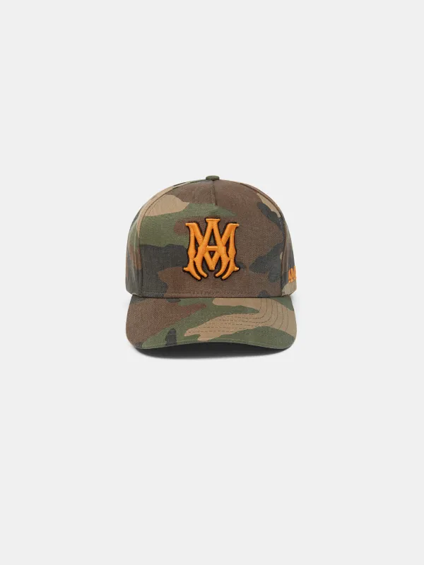 MA OUTLINE CAMO HAT - Camo sold by AMIRI