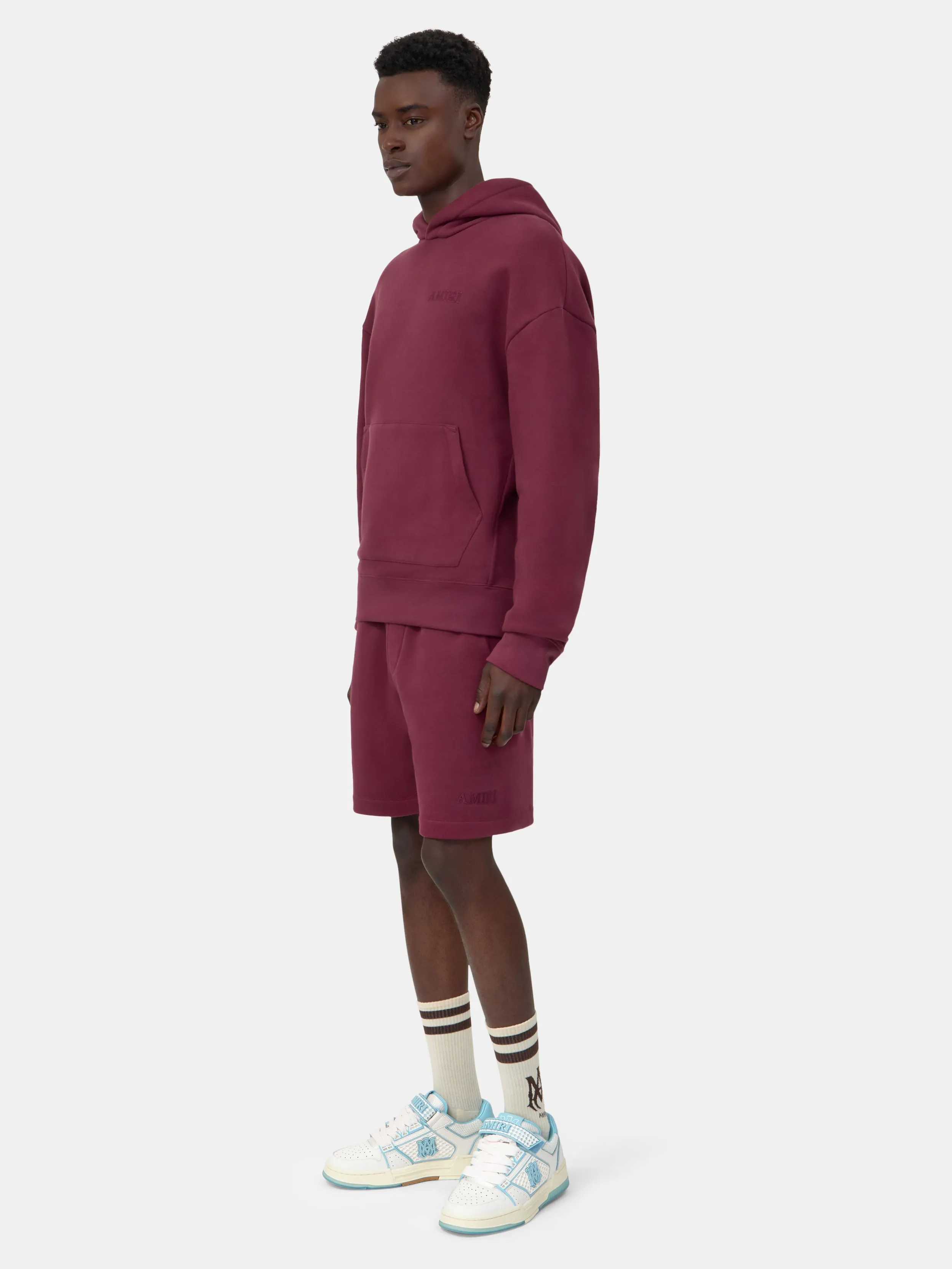 AMIRI OVERSIZED HOODIE - Aged Port sold by AMIRI product image thumbnail 3