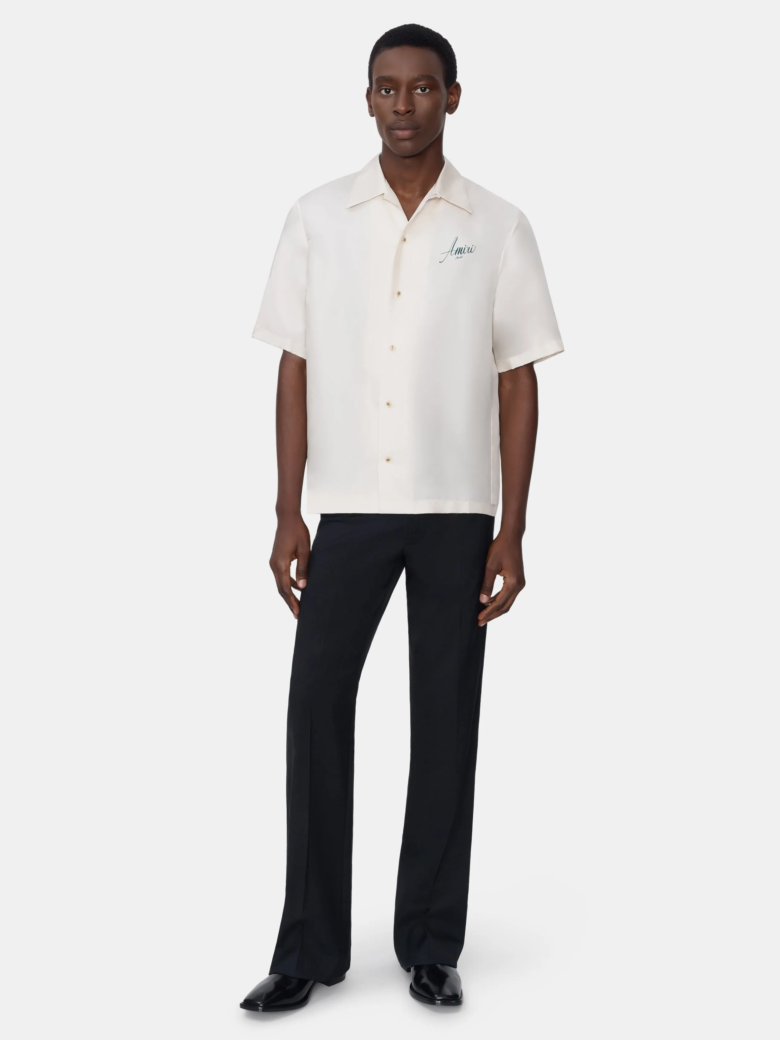 AMIRI HOTEL BOWLING SHIRT - ALABASTER sold by AMIRI product image thumbnail 2