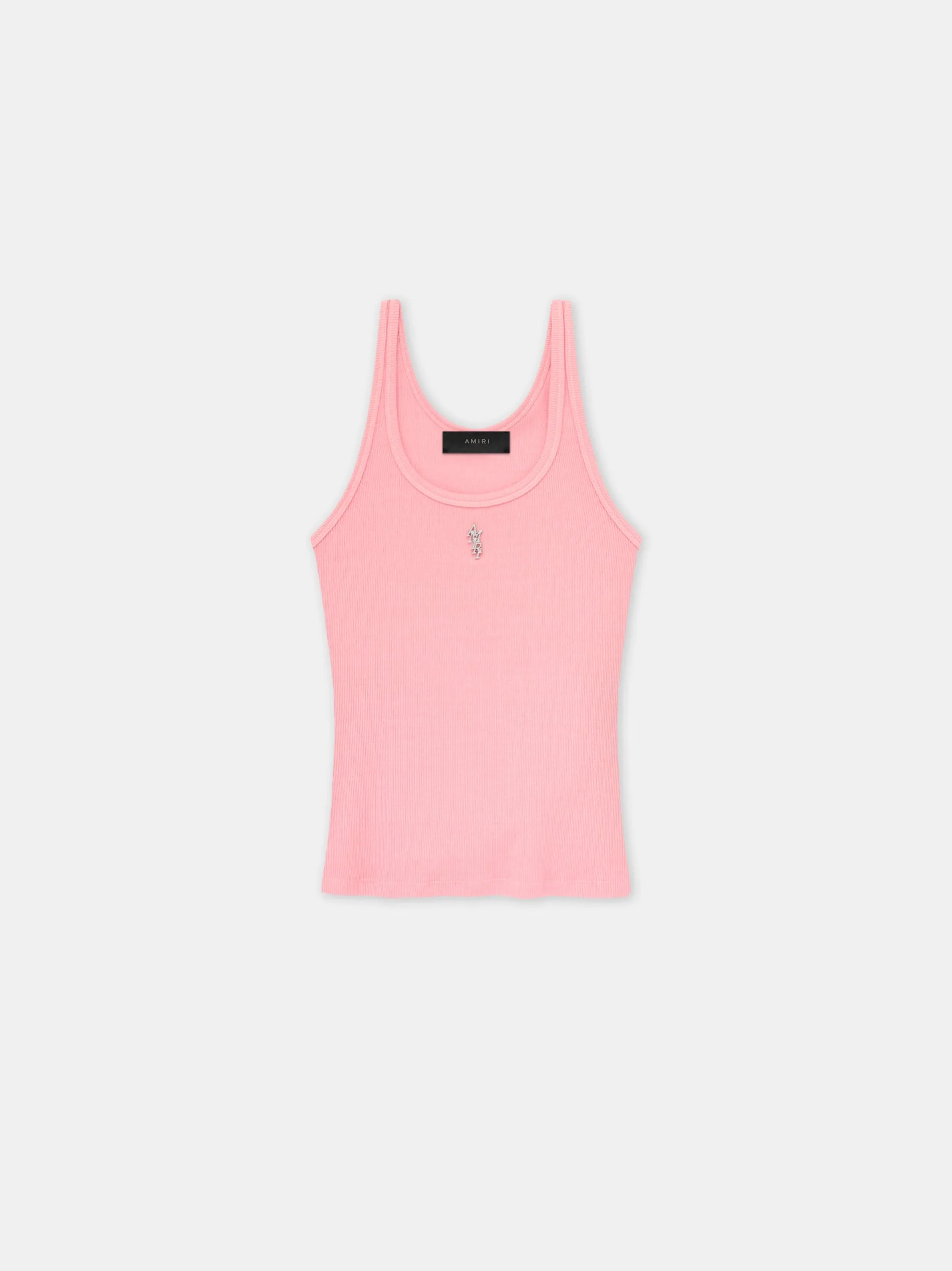 WOMEN - WOMEN'S AMIRI STACKED RIBBED TANK - Flamingo Pink sold by AMIRI product image thumbnail 5