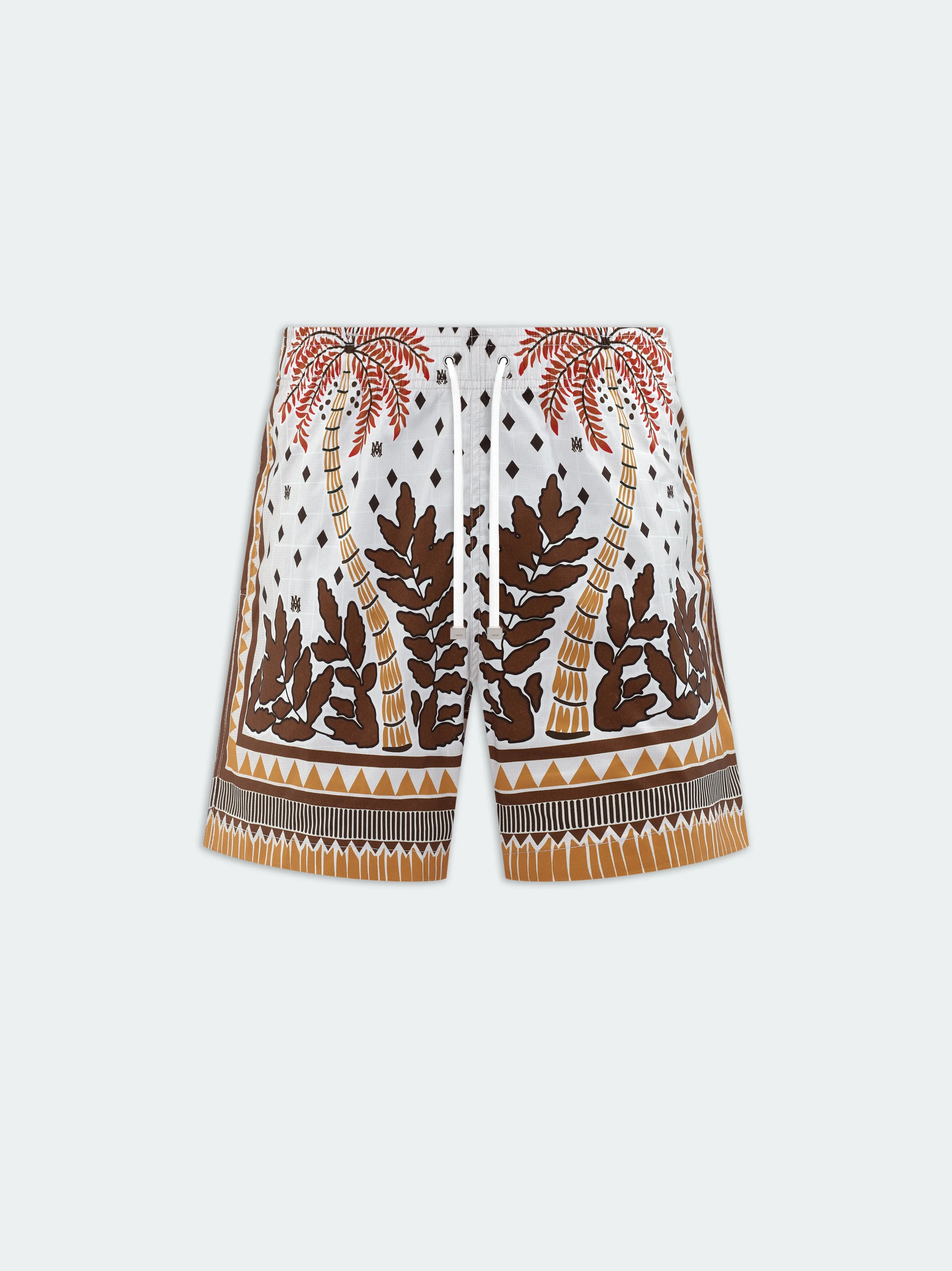 PALM TREE SWIM TRUNK - Harvest Gold sold by AMIRI