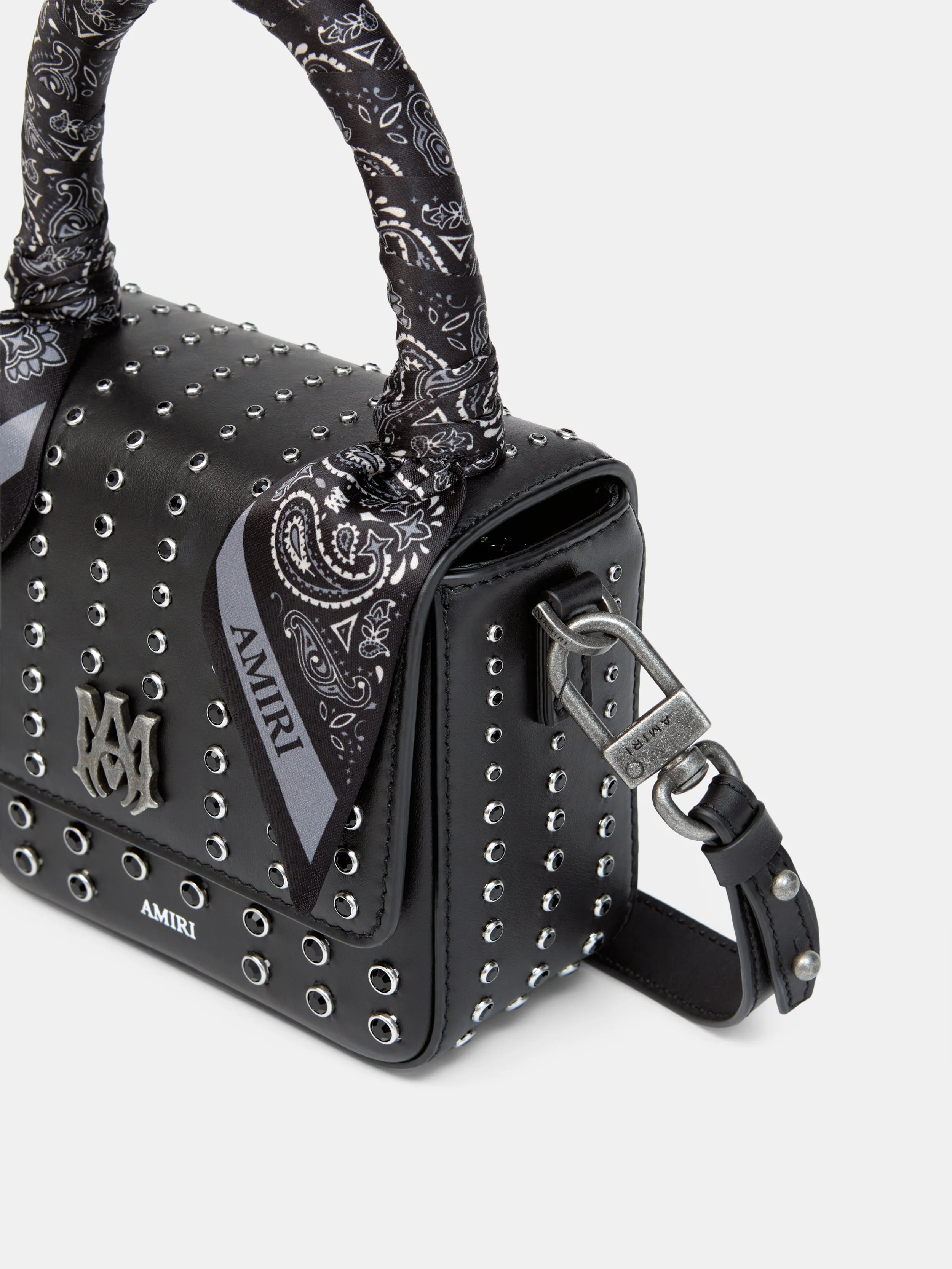 WOMEN - WOMEN'S MICRO MA STUD BAG - Black sold by AMIRI product image thumbnail 4