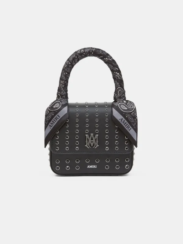 WOMEN - WOMEN'S MICRO MA STUD BAG - Black sold by AMIRI