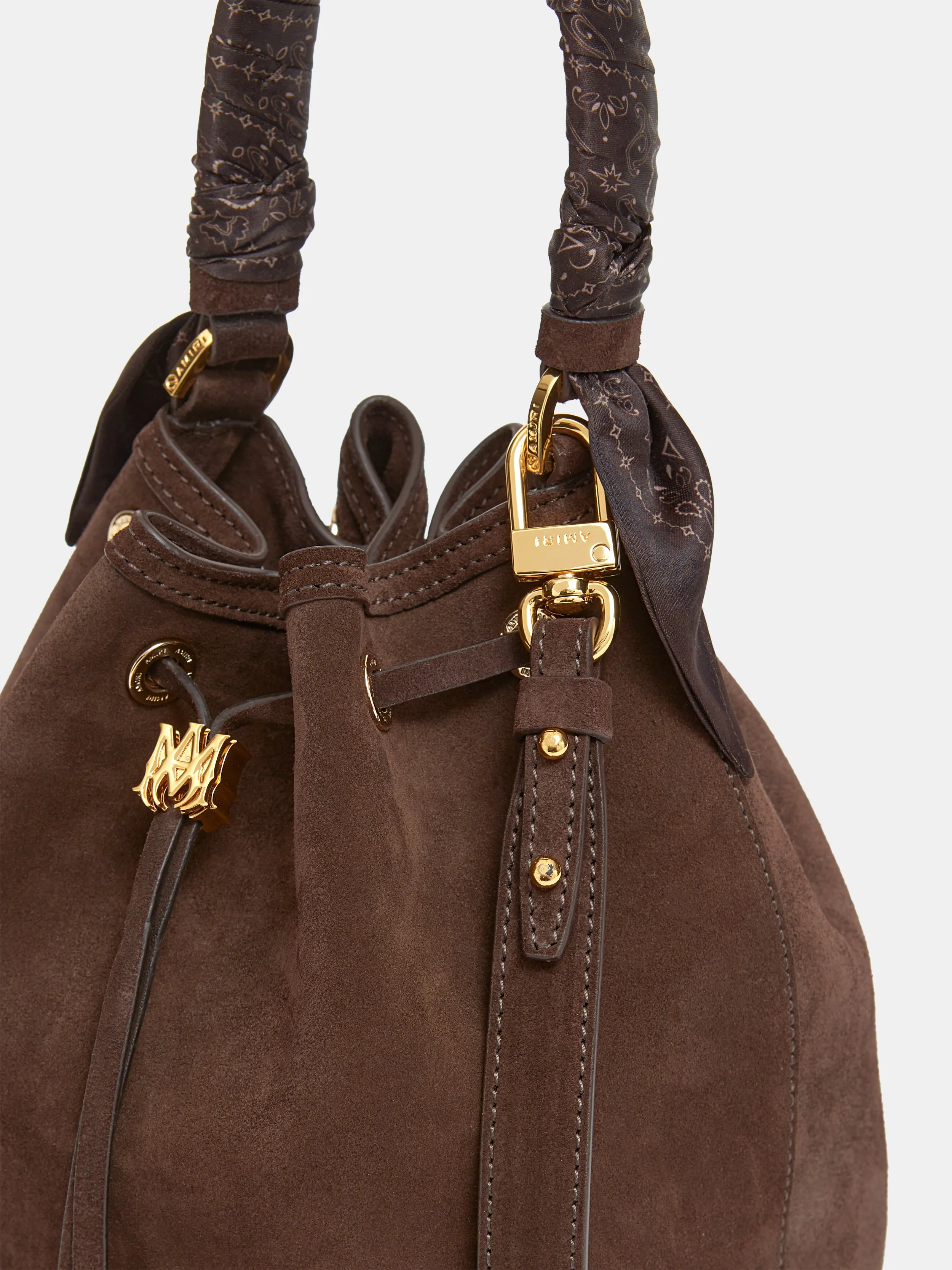 WOMEN - WOMEN'S MA BUCKET BAG - Dark Brown sold by AMIRI product image thumbnail 4
