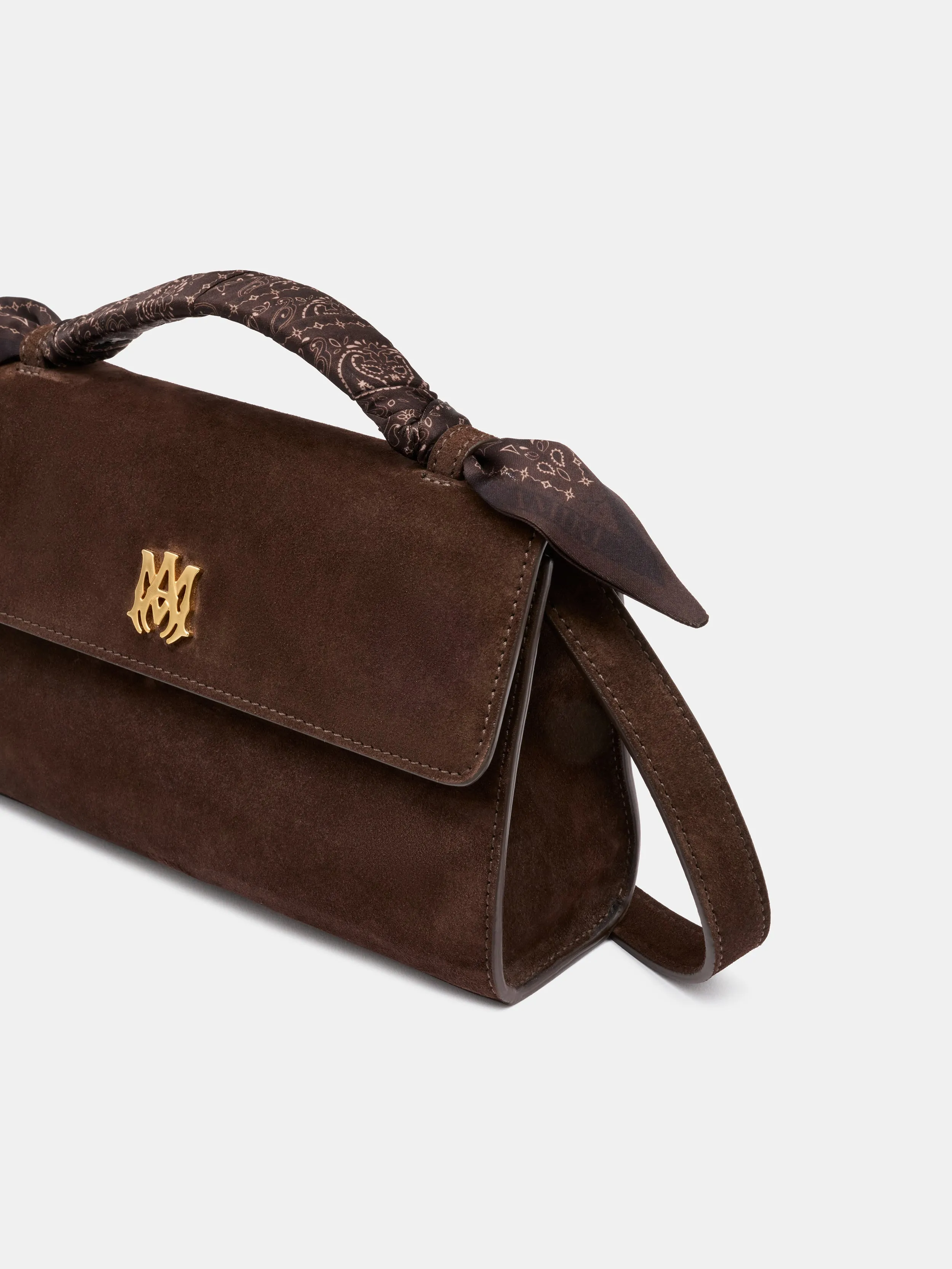 WOMEN - WOMEN'S LONG MA POCHETTE BAG - Dark Brown sold by AMIRI product image thumbnail 4