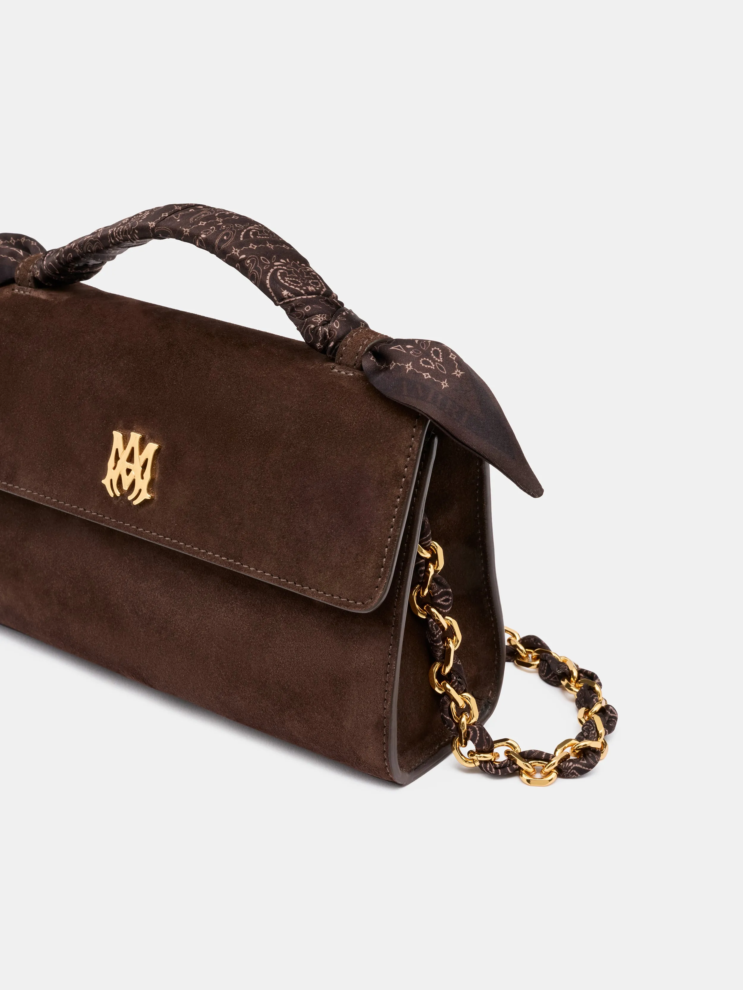 WOMEN - WOMEN'S LONG MA POCHETTE BAG - Dark Brown sold by AMIRI product image thumbnail 5