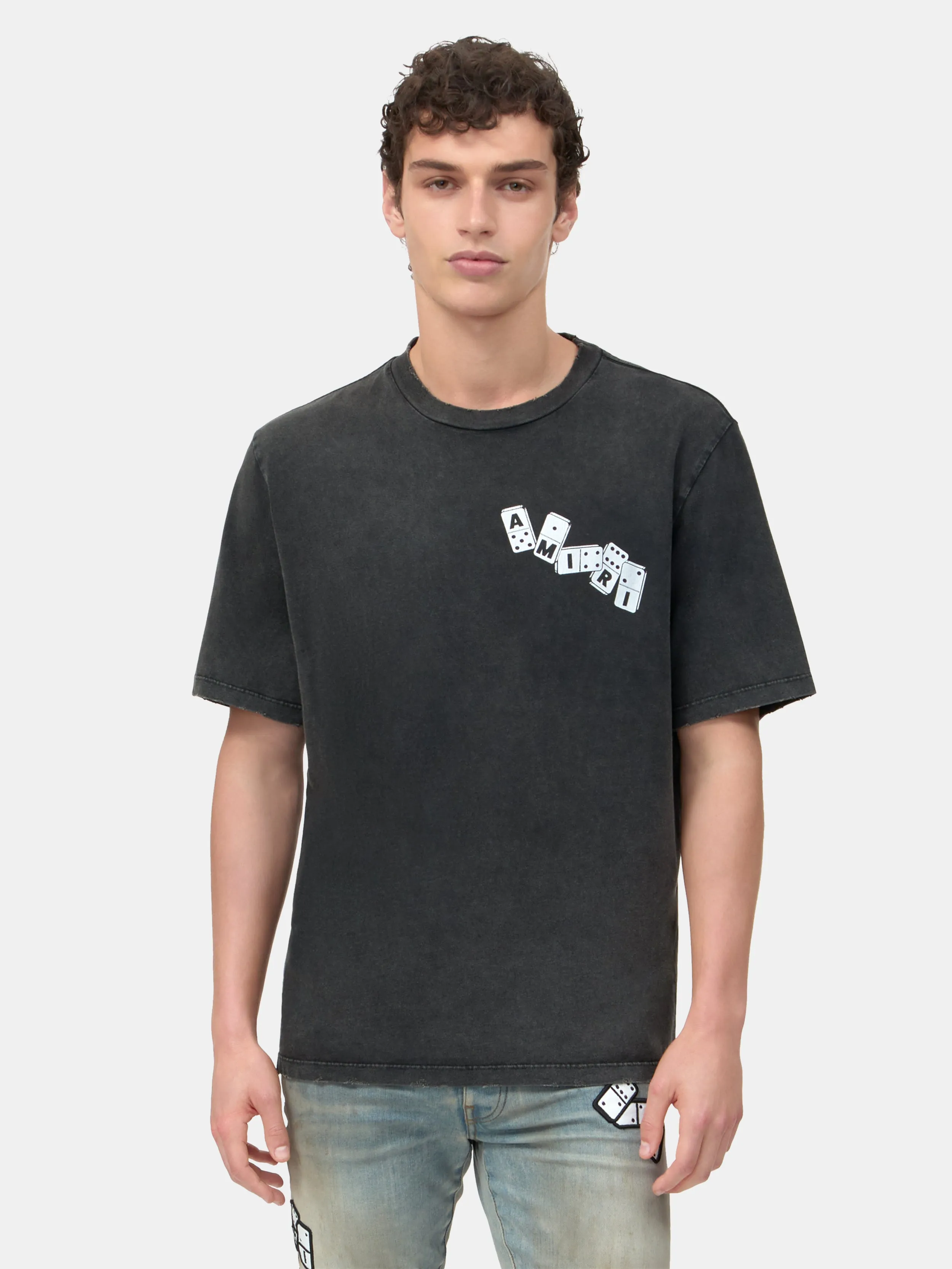 AMIRI DOMINO TEE - Black sold by AMIRI product image thumbnail 3