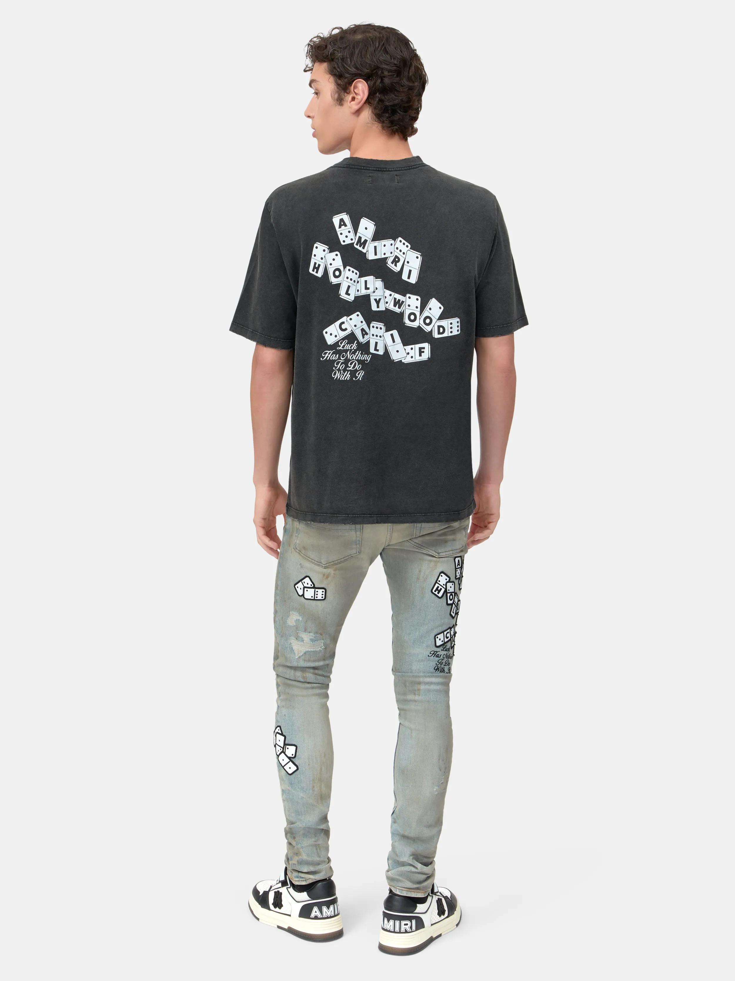 AMIRI DOMINO TEE - Black sold by AMIRI product image thumbnail 4