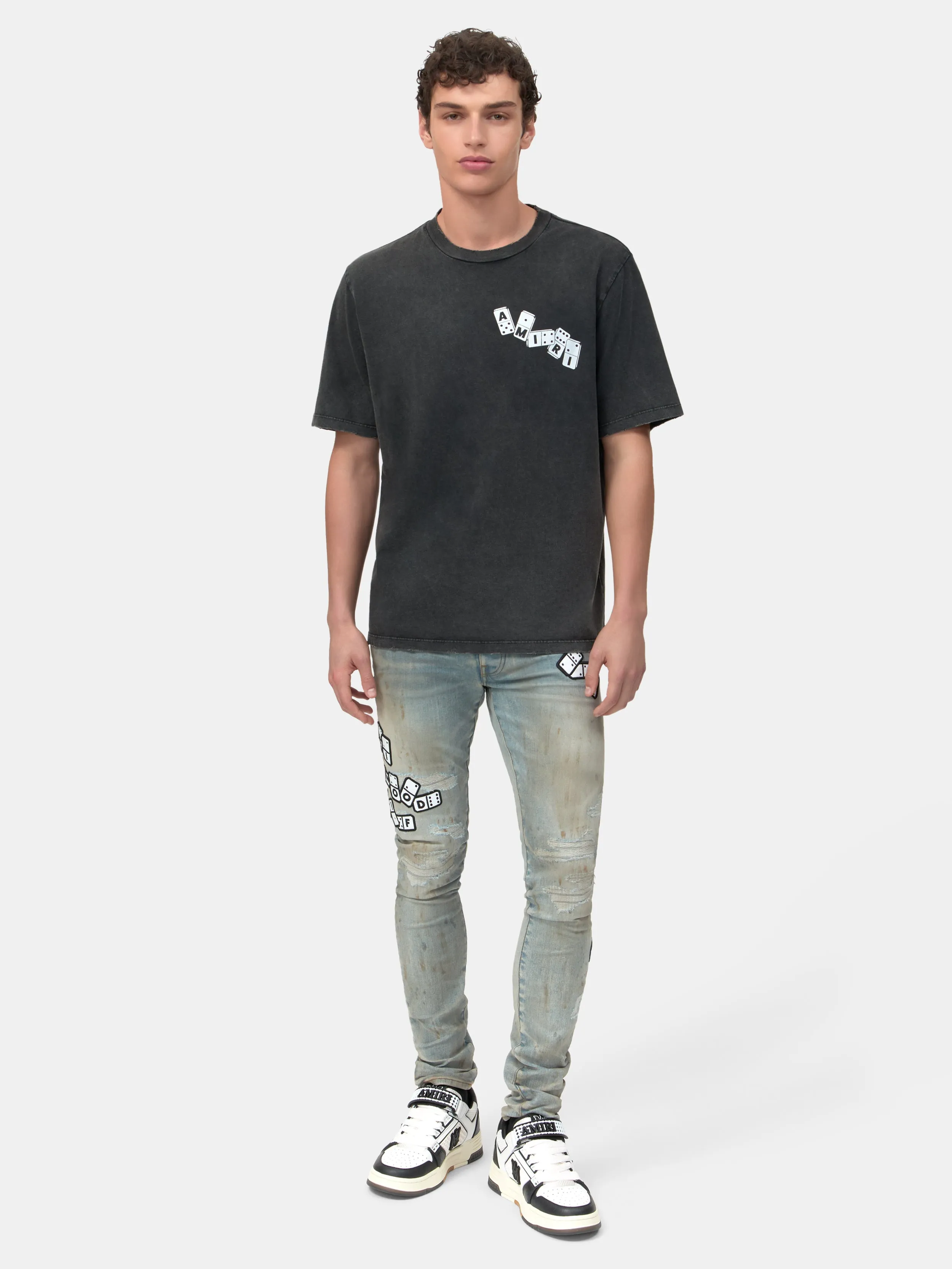 AMIRI DOMINO TEE - Black sold by AMIRI product image thumbnail 2