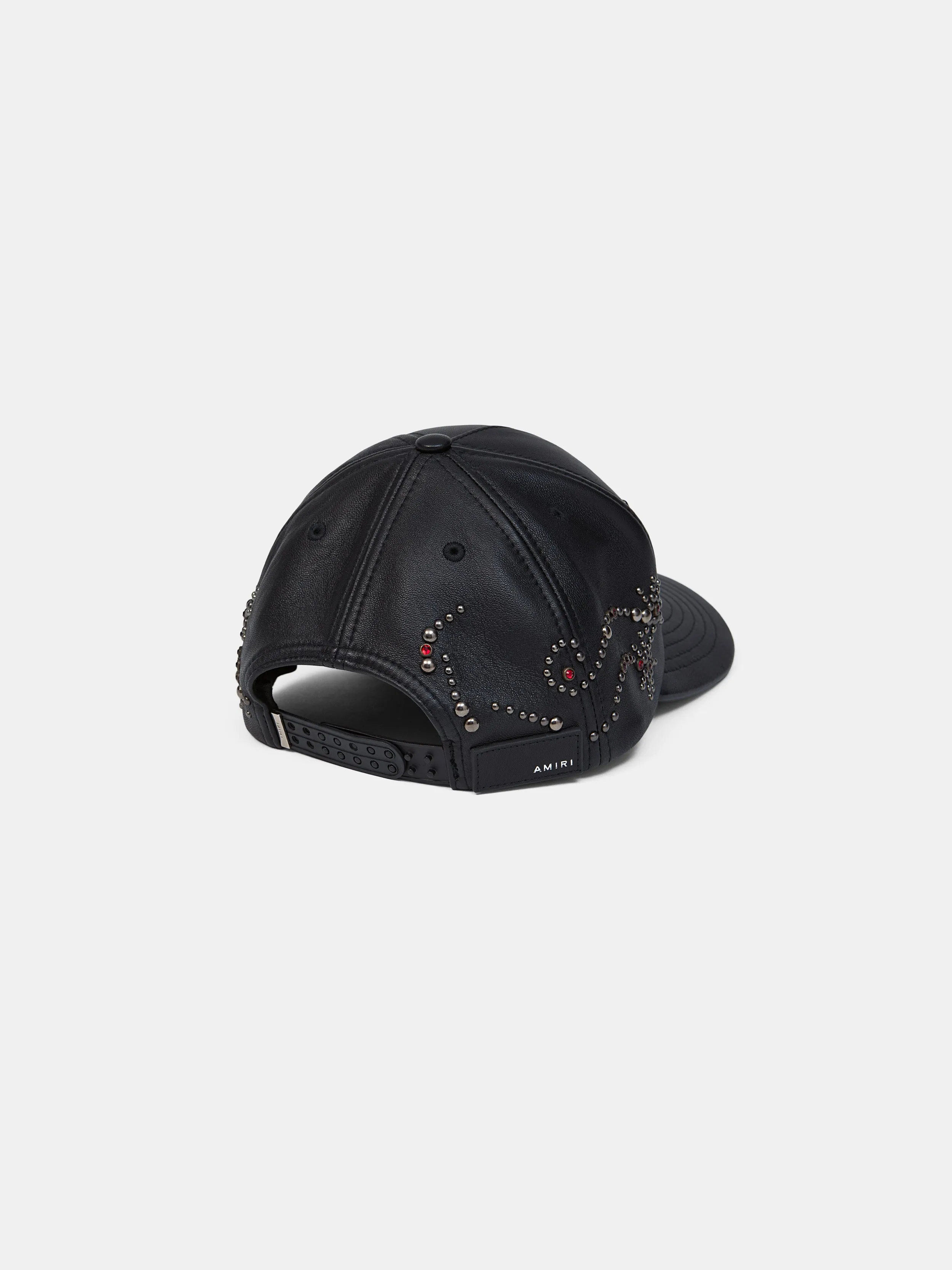MA STUD LEATHER HAT - Black sold by AMIRI product image thumbnail 3