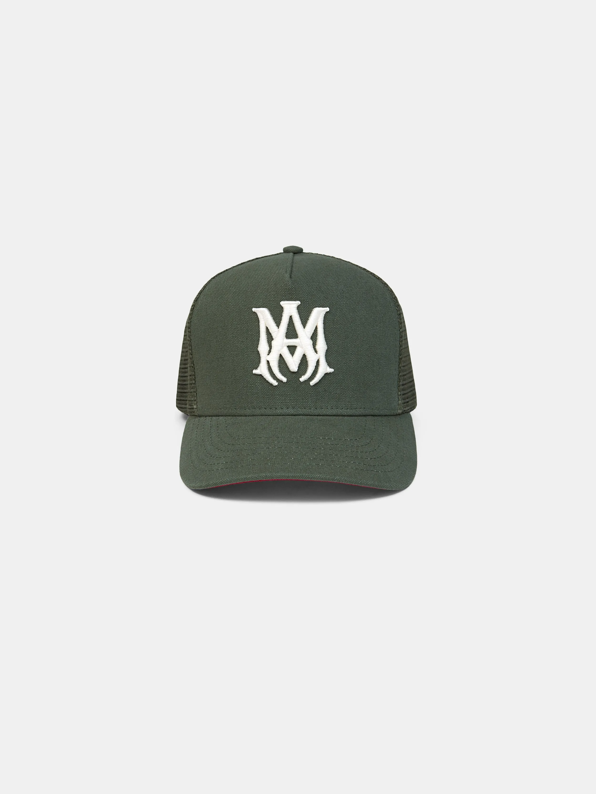 MA TRUCKER HAT - Dark Sage sold by AMIRI