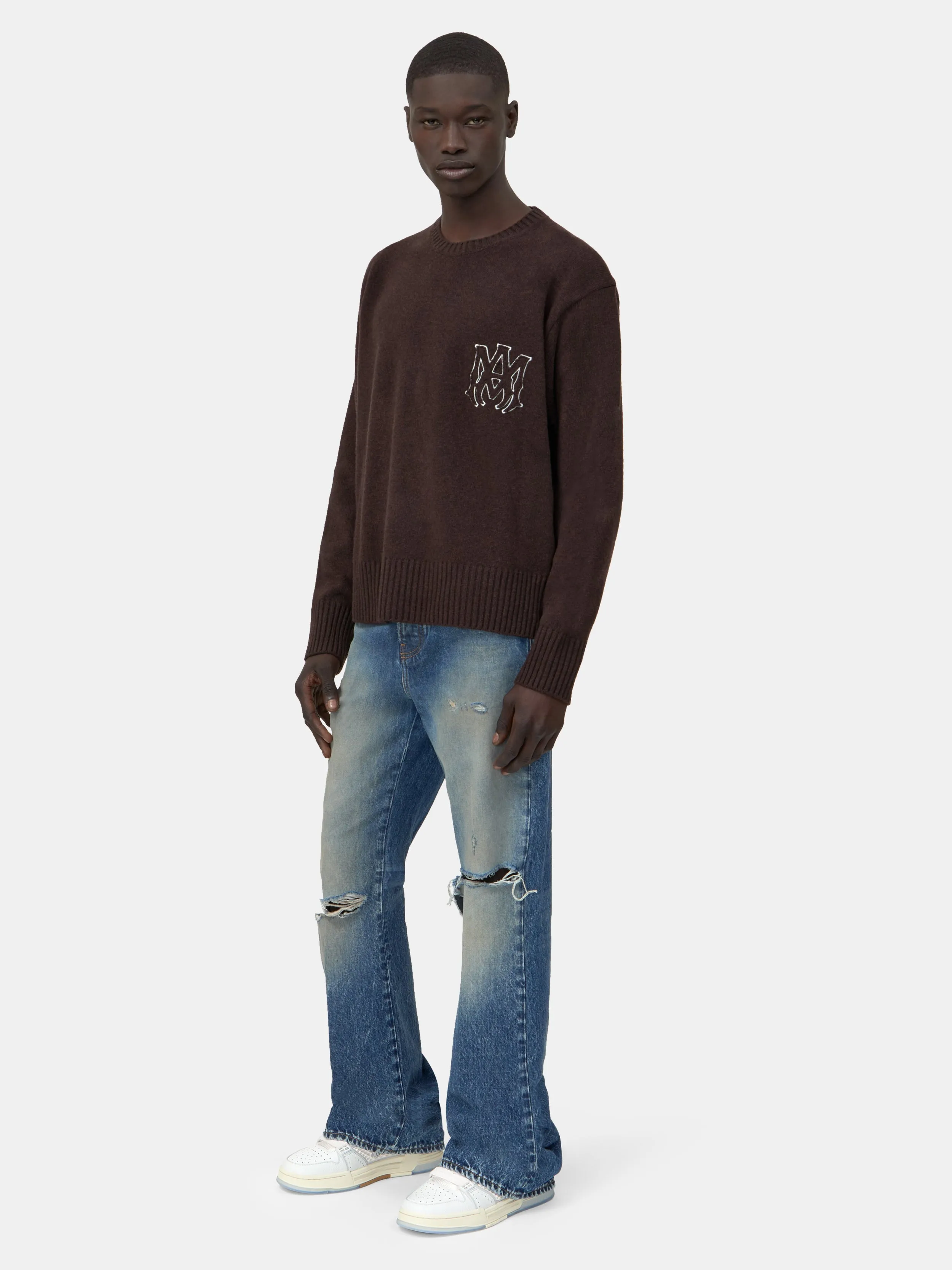 MA SWEATER - Dark Brown sold by AMIRI product image thumbnail 3