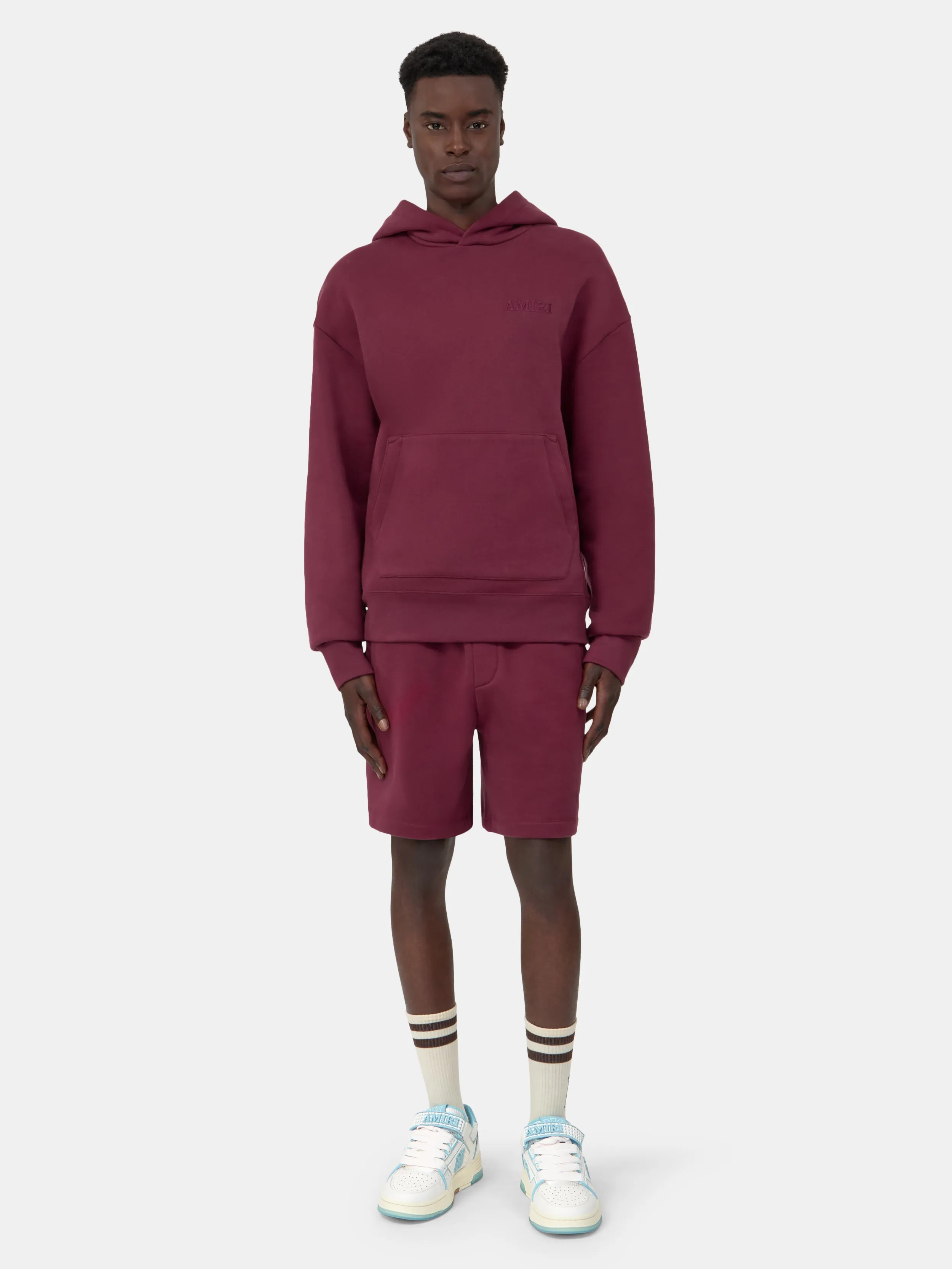AMIRI SWEATSHORT - Aged Port sold by AMIRI product image thumbnail 2