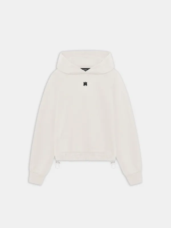 WOMEN - WOMEN'S MA DROP SHOULDER HOODIE - Cream sold by AMIRI