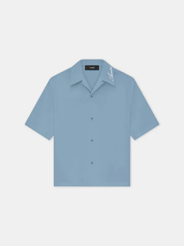 AMIRI CAMP SHIRT - Ashley Blue sold by AMIRI