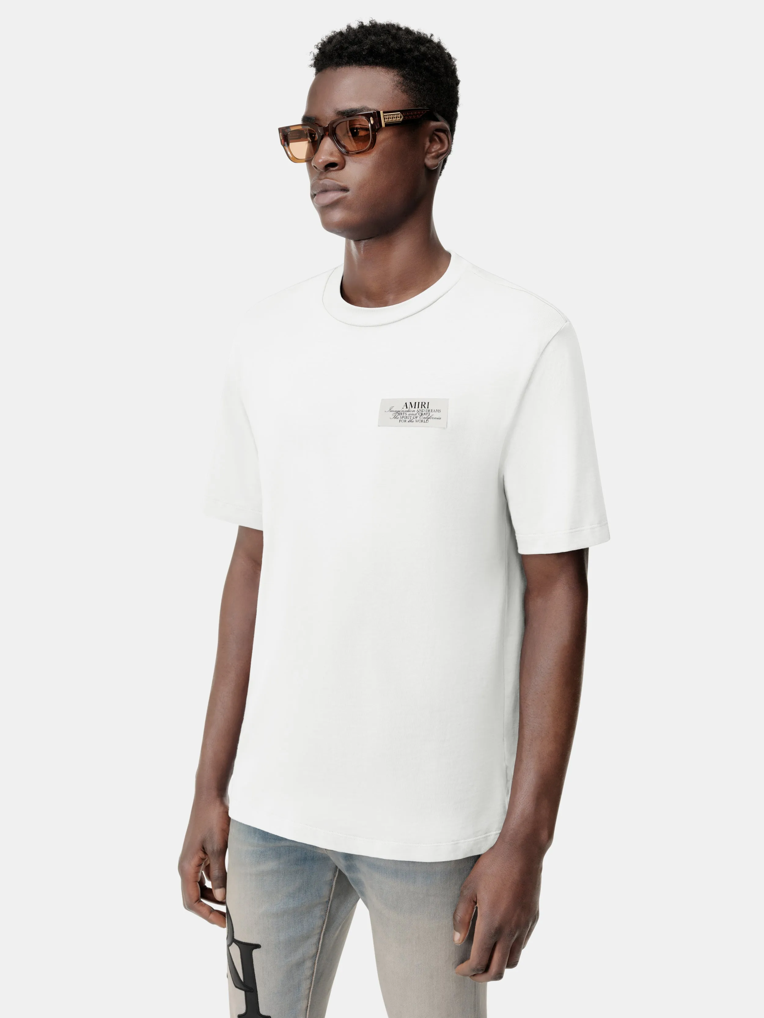 AMIRI SPIRIT TEE - IVORY sold by AMIRI product image thumbnail 3