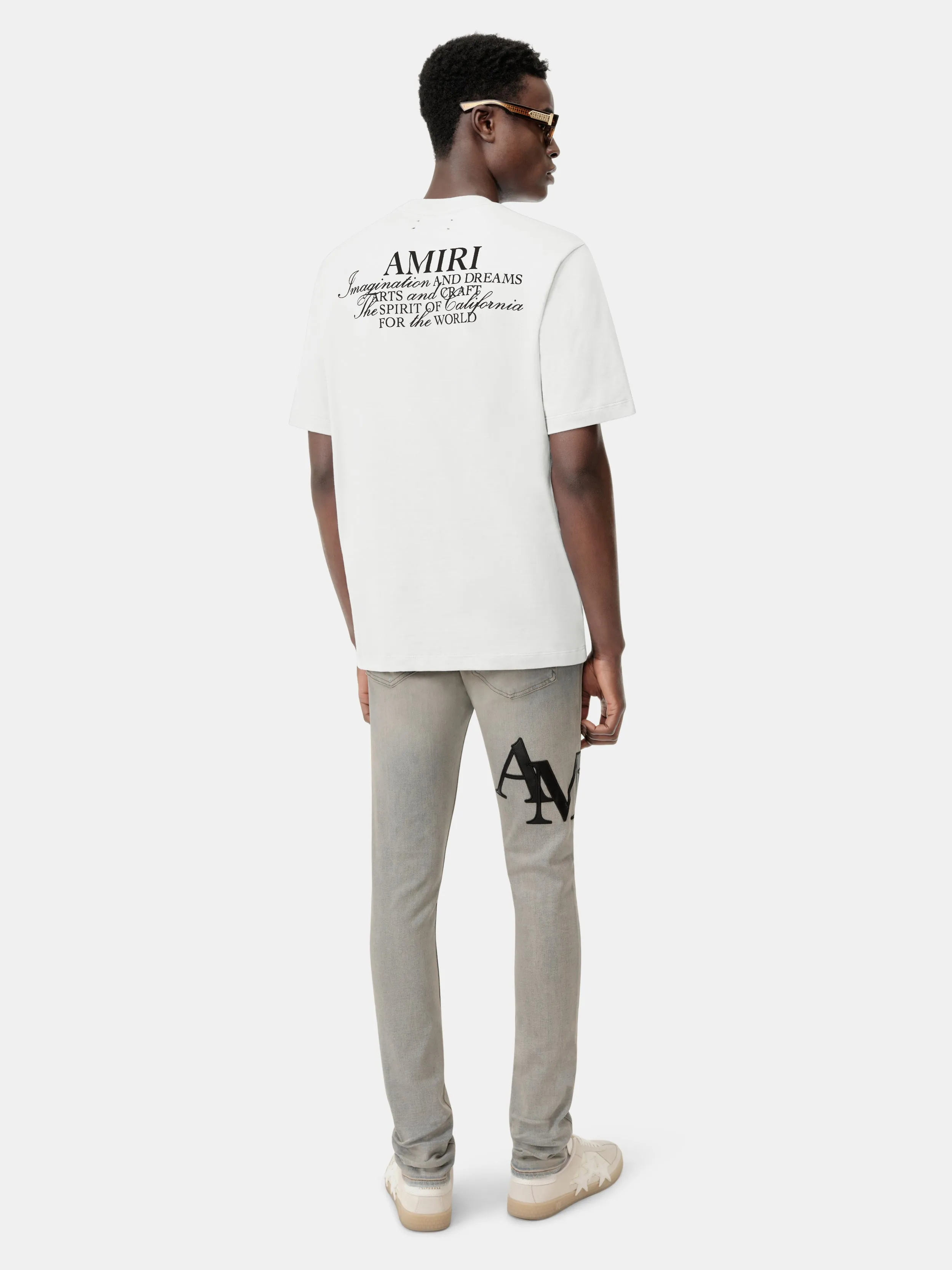 AMIRI SPIRIT TEE - IVORY sold by AMIRI product image thumbnail 4