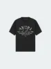 DISTRESSED AMIRI ARTS DISTRICT TEE - Black sold by AMIRI