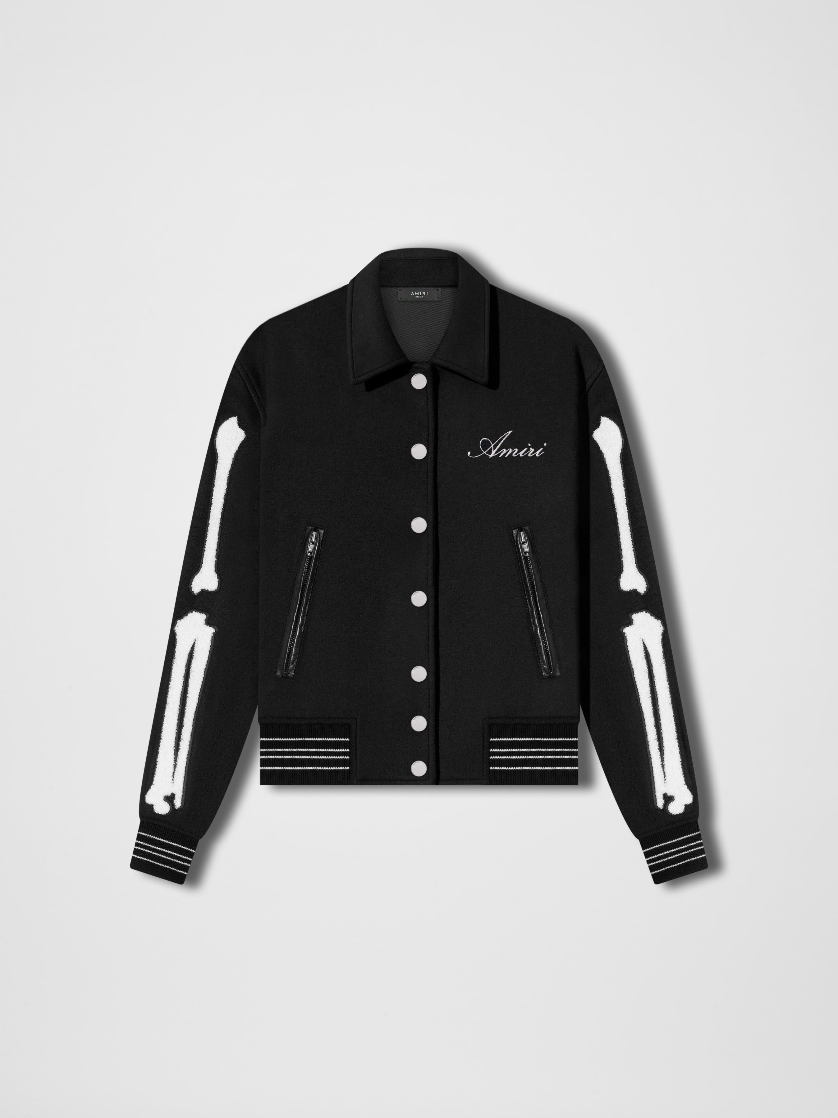 WOMEN - WOMEN'S BONES JACKET - Black sold by AMIRI