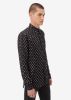 MICRO PLAYBOY LONG SLEEVE SHIRT - BLACK sold by AMIRI