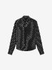 MICRO PLAYBOY LONG SLEEVE SHIRT - BLACK sold by AMIRI