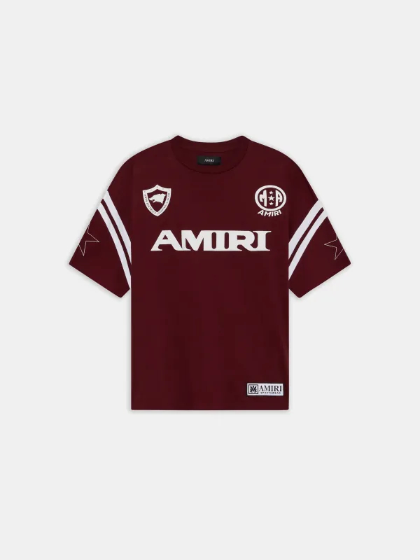 WOMEN - WOMEN'S AMIRI SPORT TEE - Aged Port sold by AMIRI